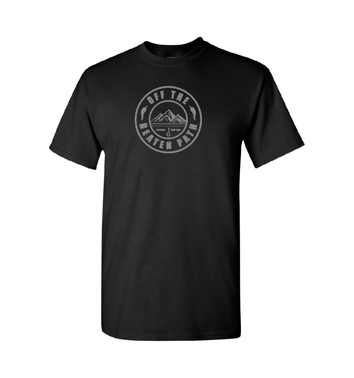 OTBP Black/Grey Logo T