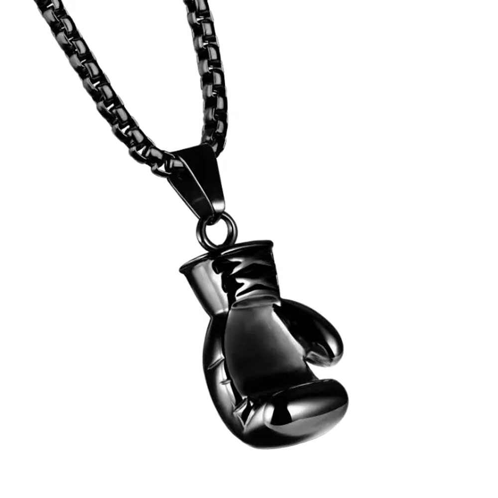 BOXING GLOVE PENDANT NECKLACE
