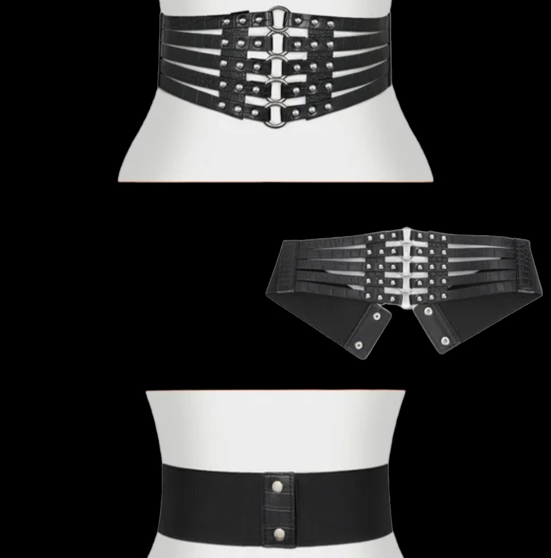 RING LINK CORSET WAIST BELT