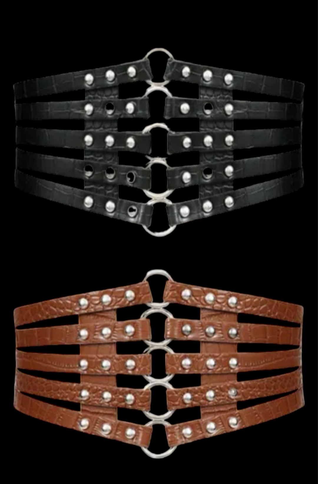 RING LINK CORSET WAIST BELT