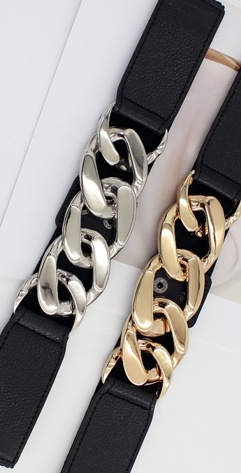 HOLLOW CHAIN WAIST BELT