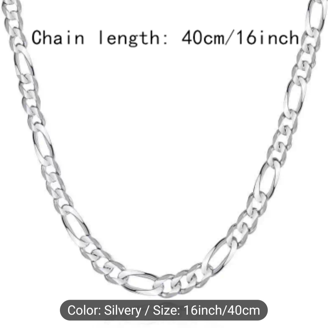 SILVER CHAIN NECKLACE