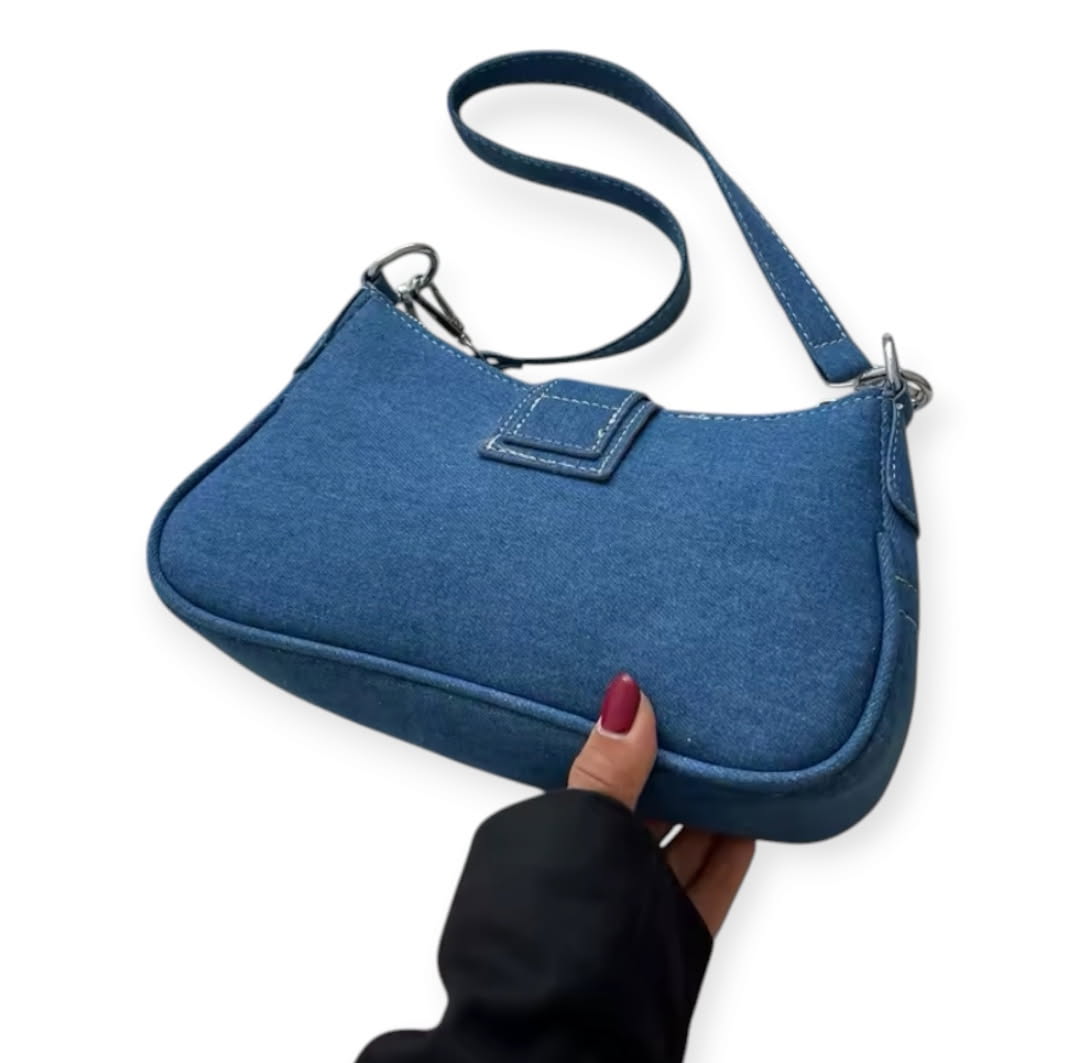 Denim Shoulder Bag