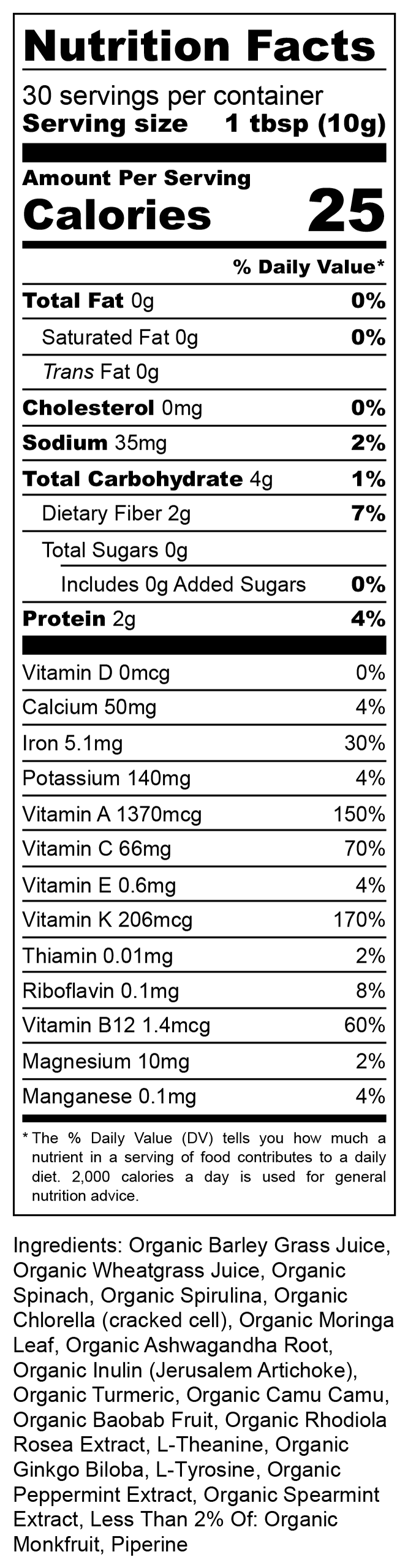 Organic Essential Greens