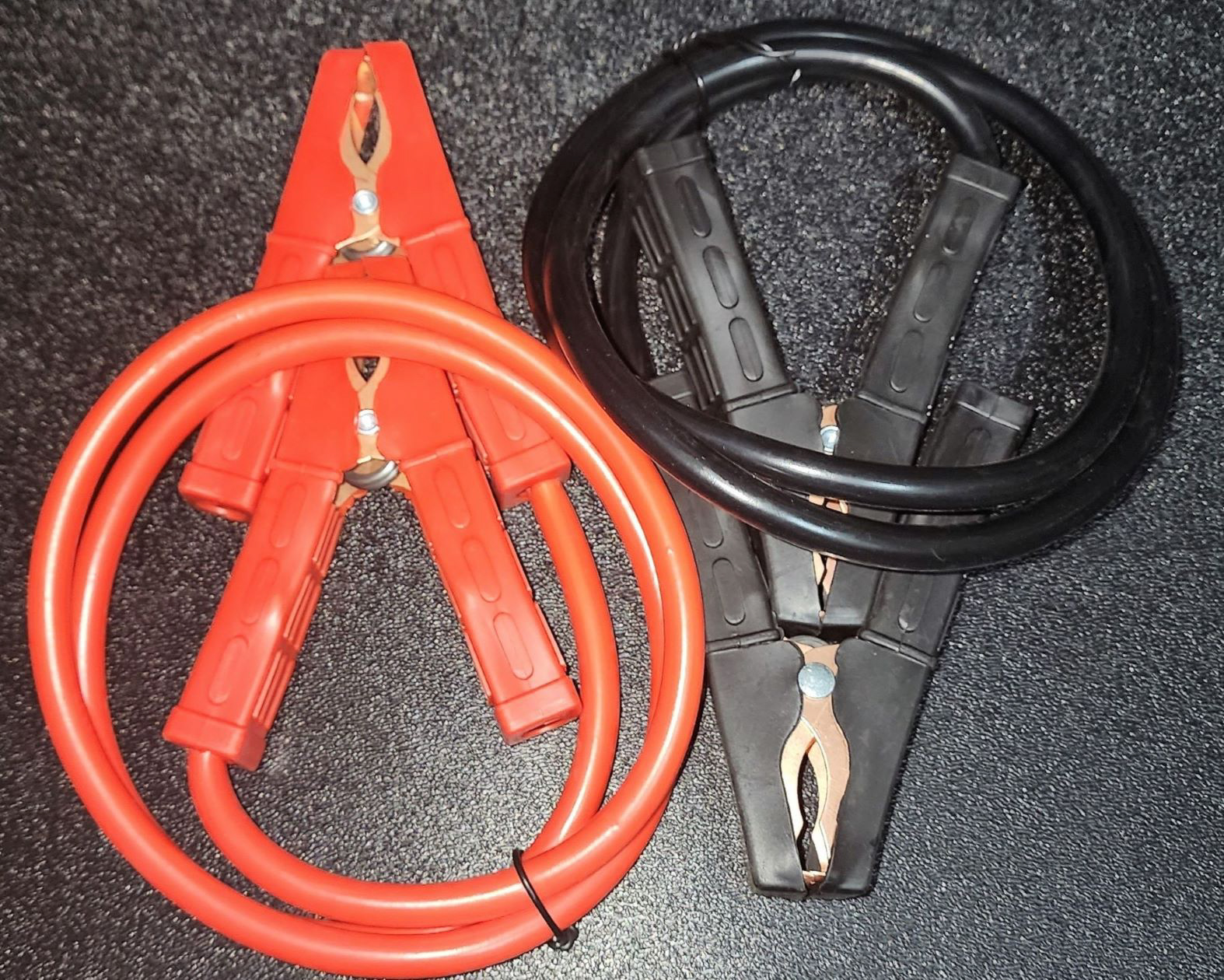 Jump start cables. 3 foot, 9 inches long. Shop now for reliable battery booster cables. Buy 1 Get 1 Free