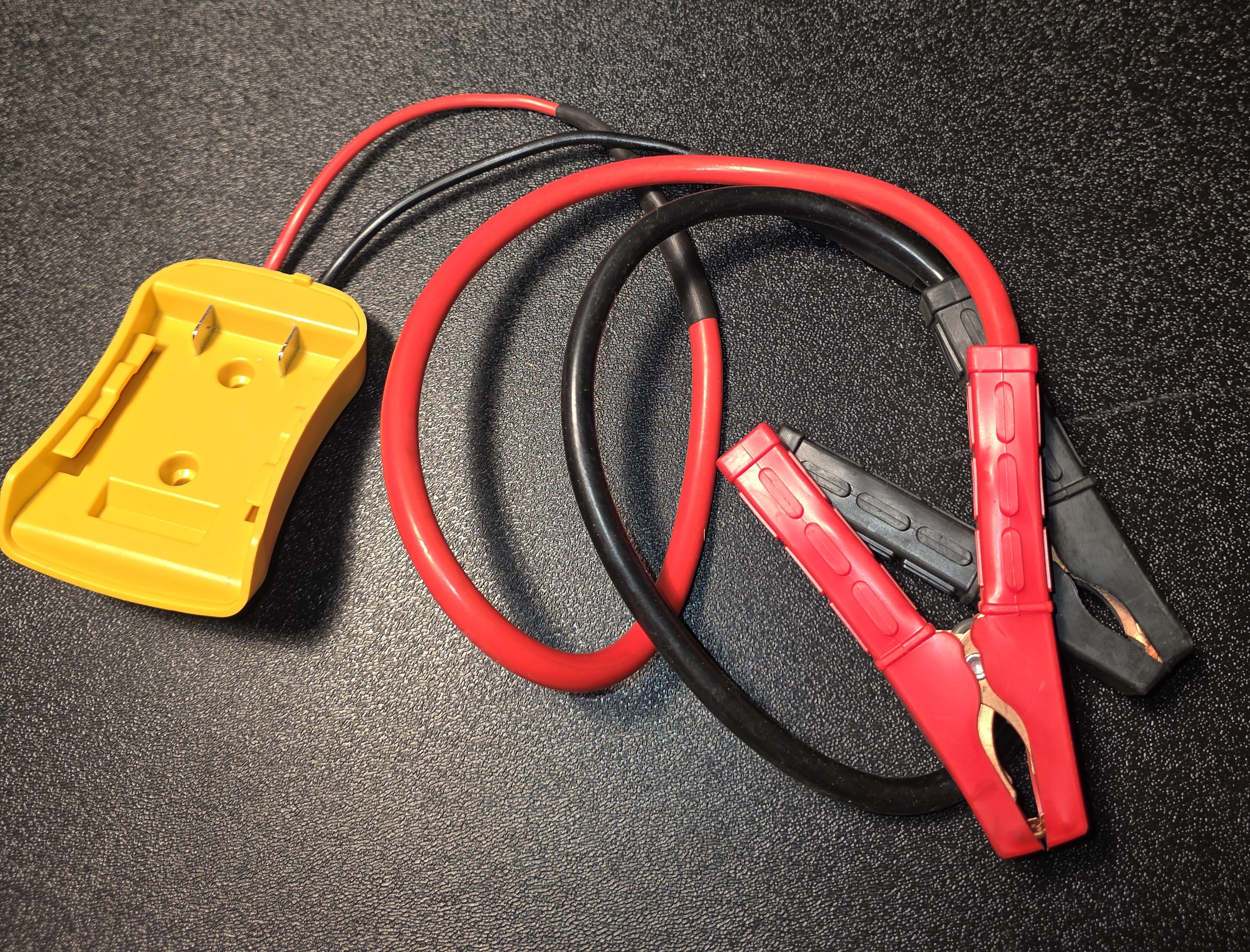 "DeW Yellow"  jump start pack.  Requires "DeW Yellow"  20 volt lithium ion battery pack.