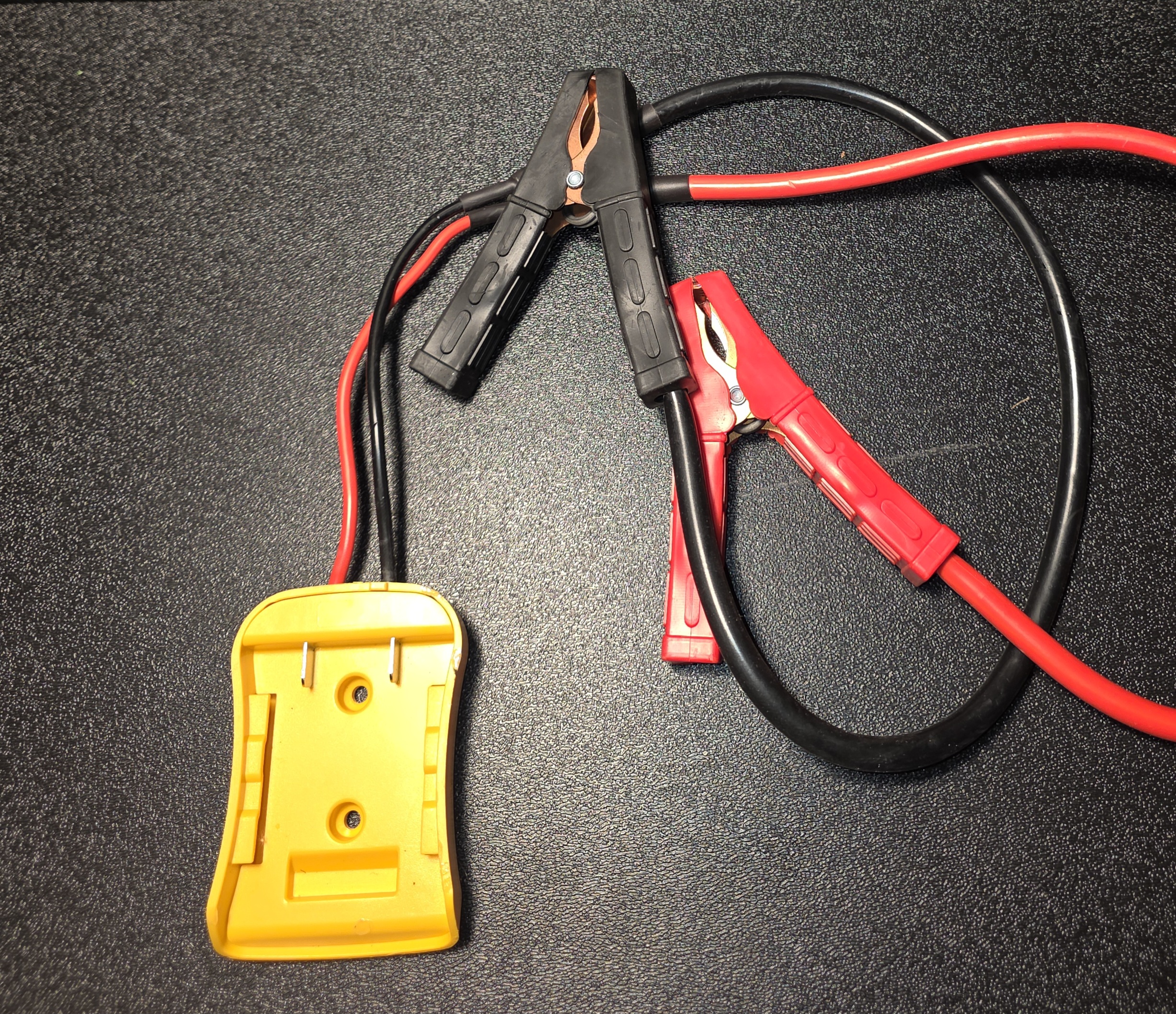 "DeW Yellow"  jump start pack.  Requires "DeW Yellow"  20 volt lithium ion battery pack.