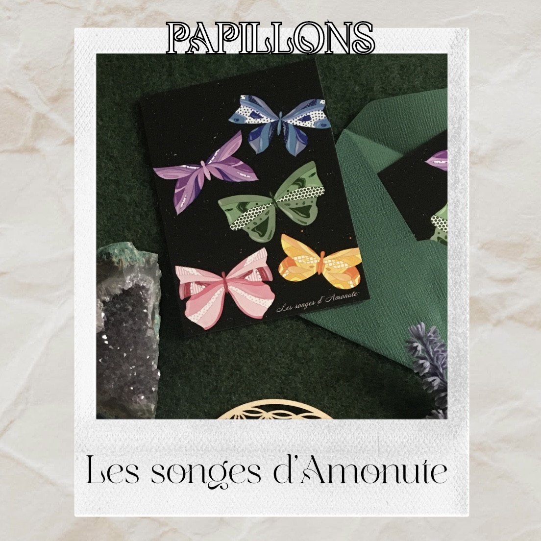Carte postale Papillons