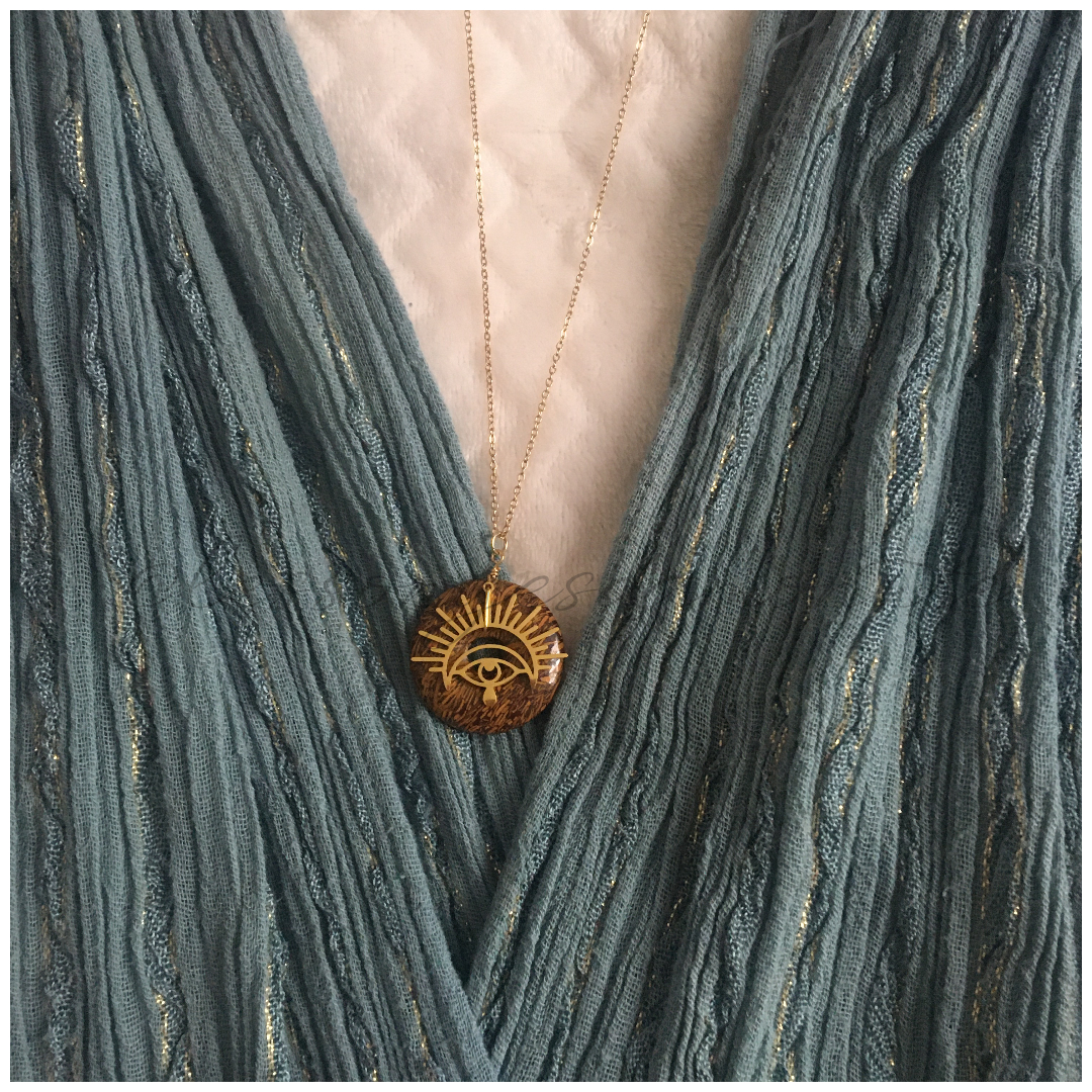 Collier MERVEILLE : jaspe mariam