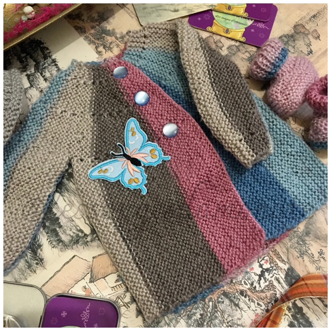 BOX TRÉSOR : bleu cosy