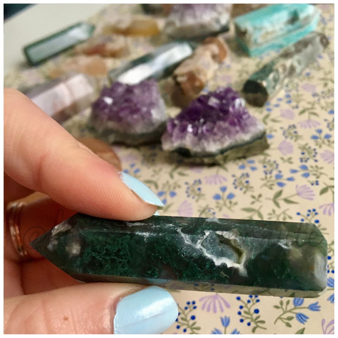 Pointe : agate mousse