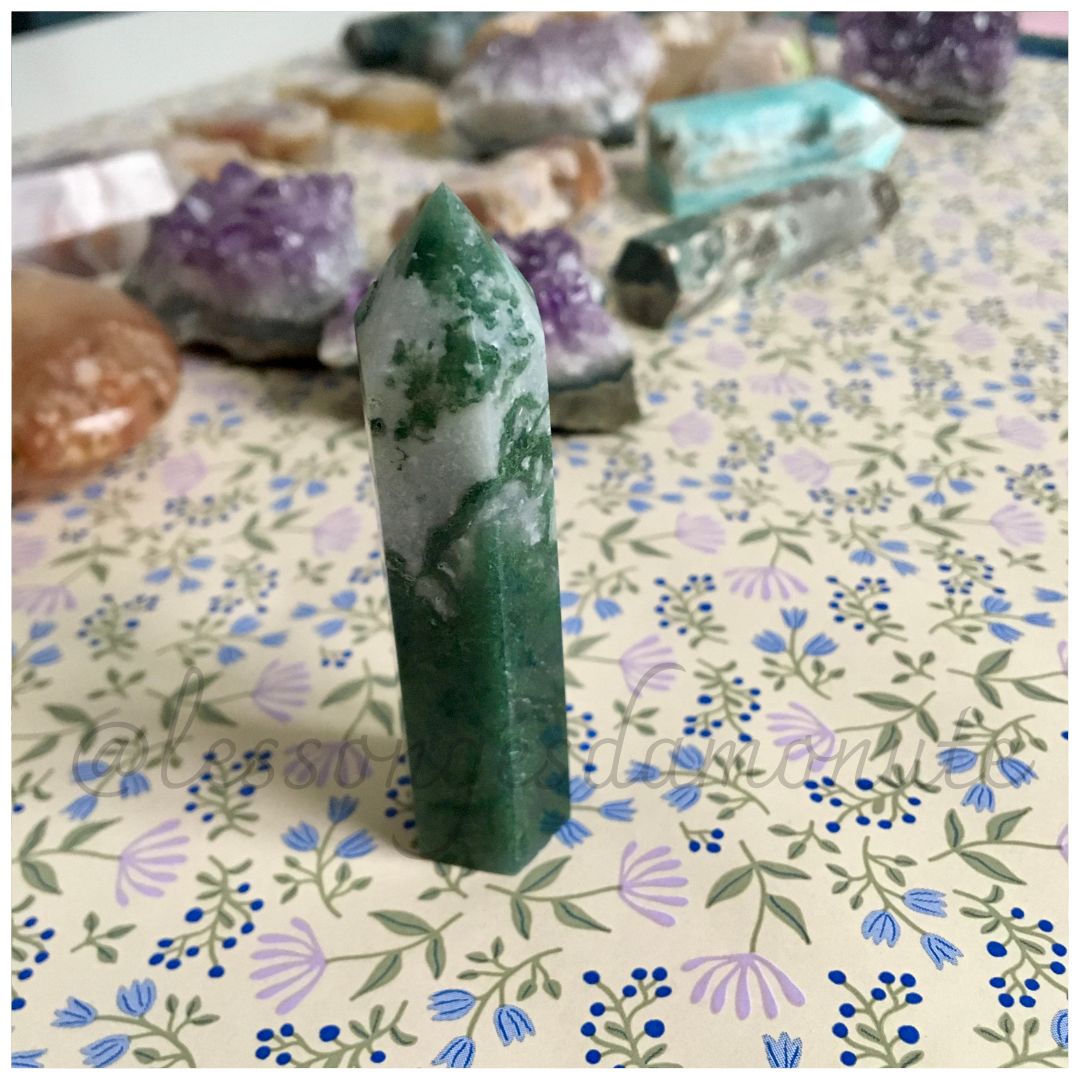 Pointe : agate mousse