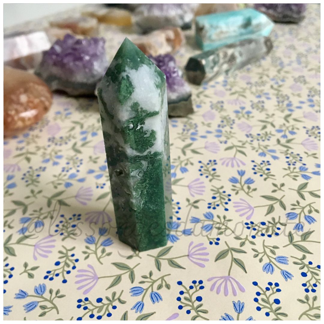 Pointe : agate mousse