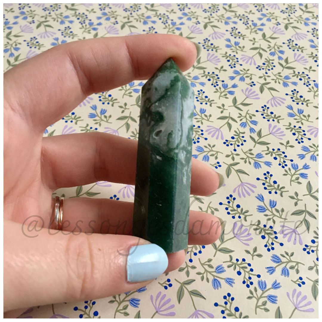 Pointe : agate mousse