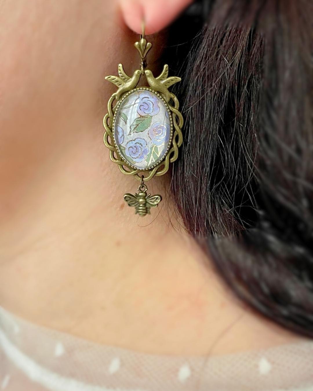 Boucles d'oreilles Diamants de la saison - DAPHNE