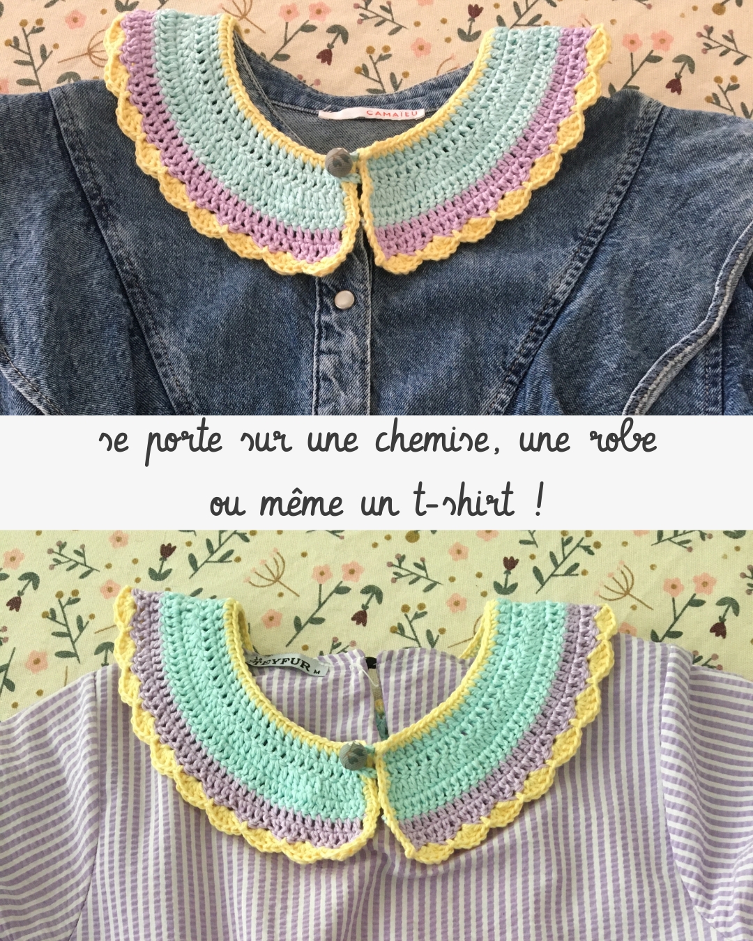 Col : passiflore