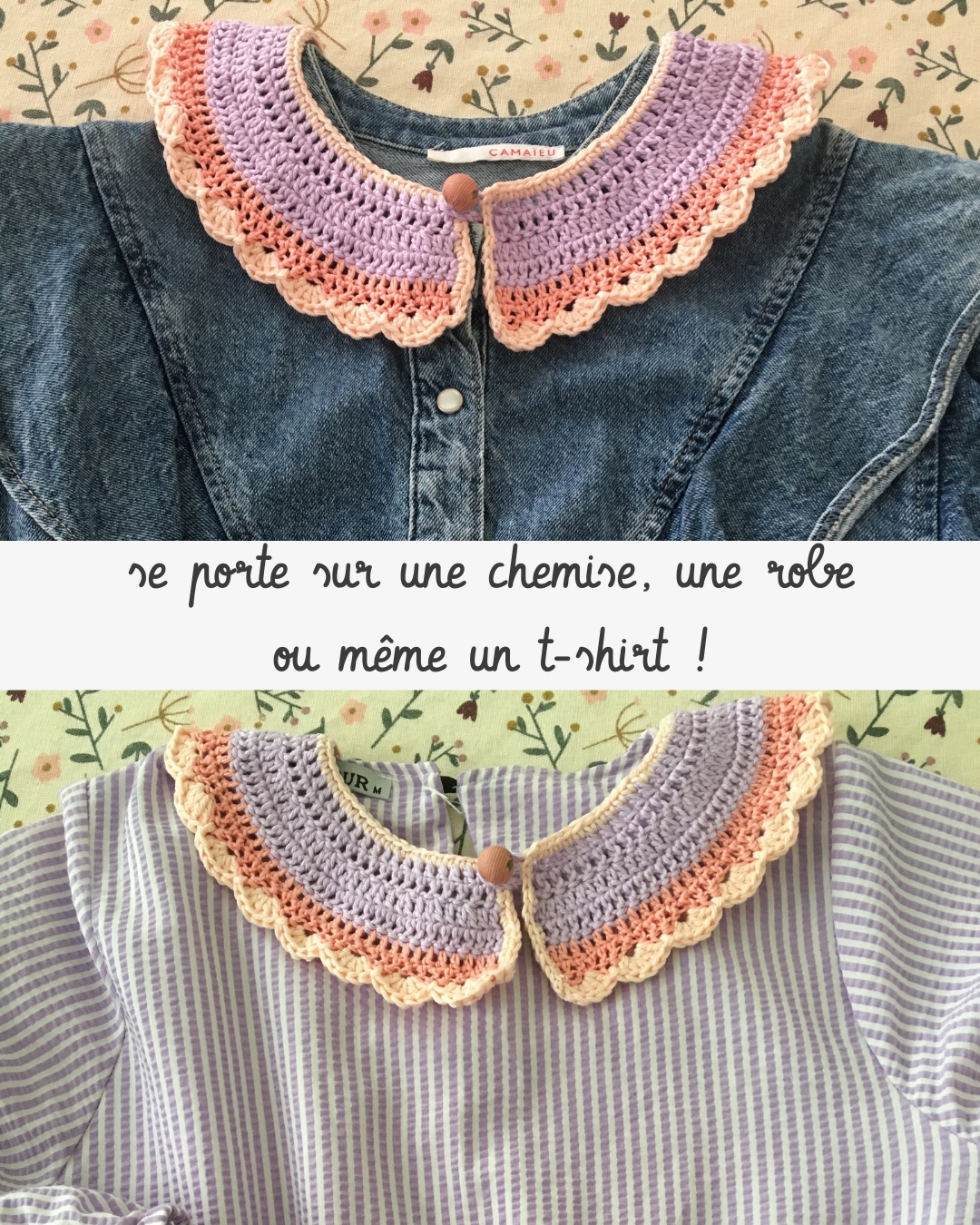 Col : hortensia