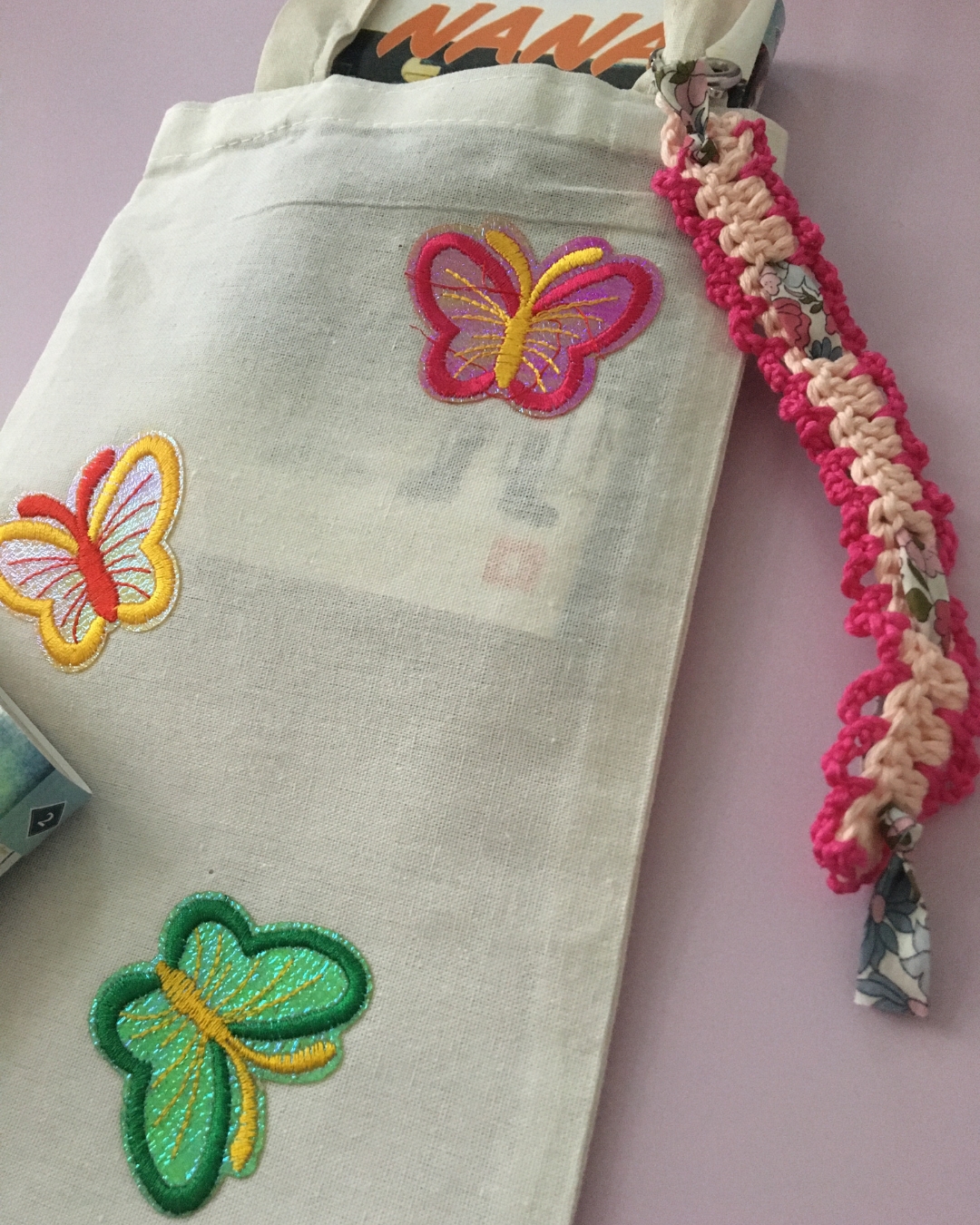 Mini tote-bag : citron