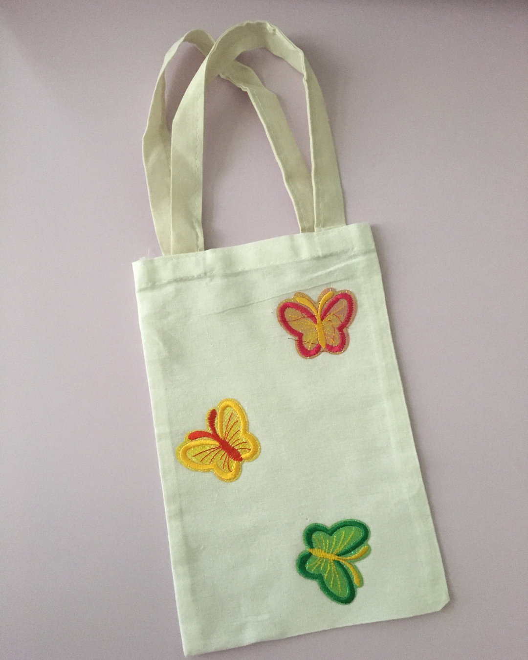 Mini tote-bag : citron