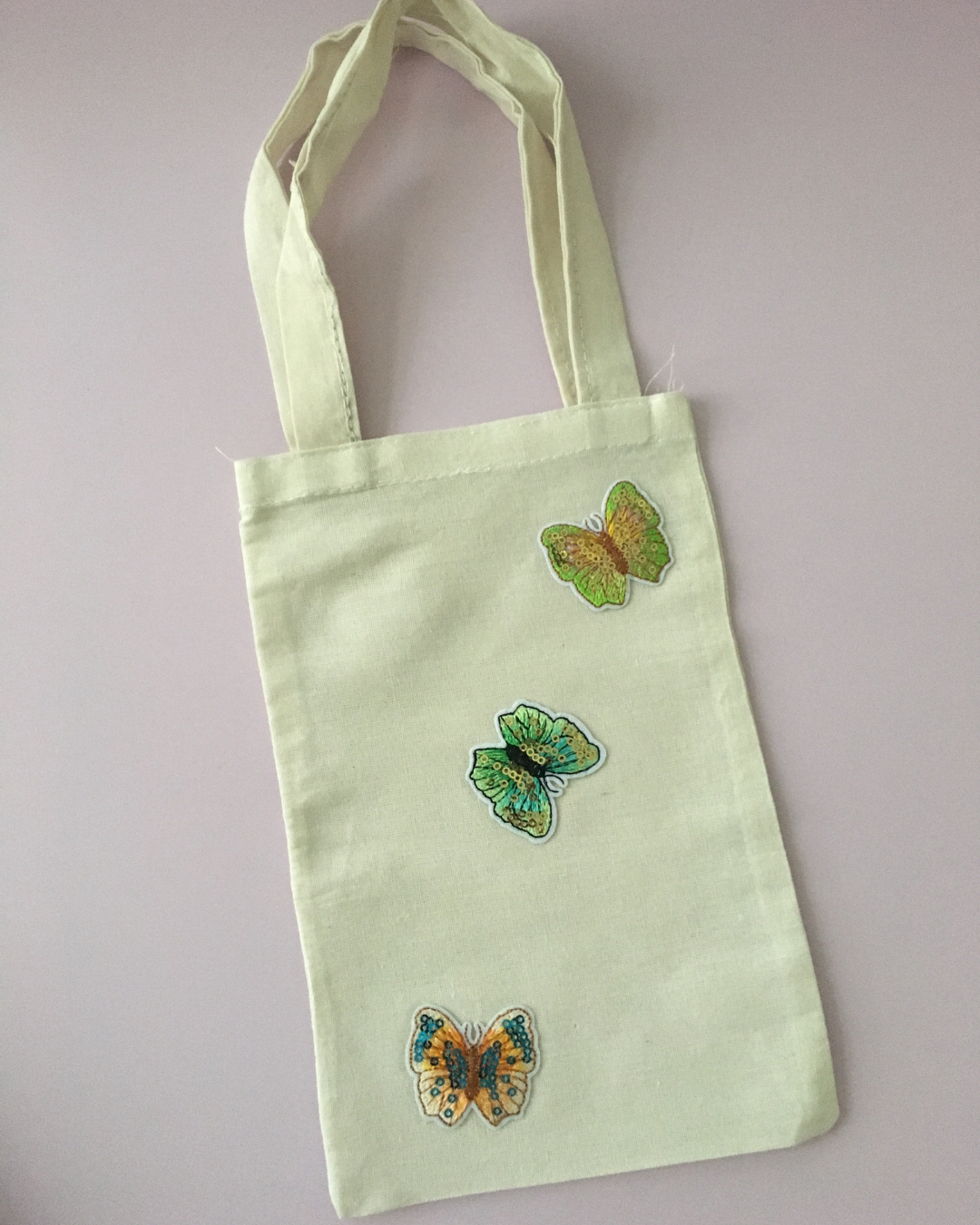 Mini tote-bag : piéride