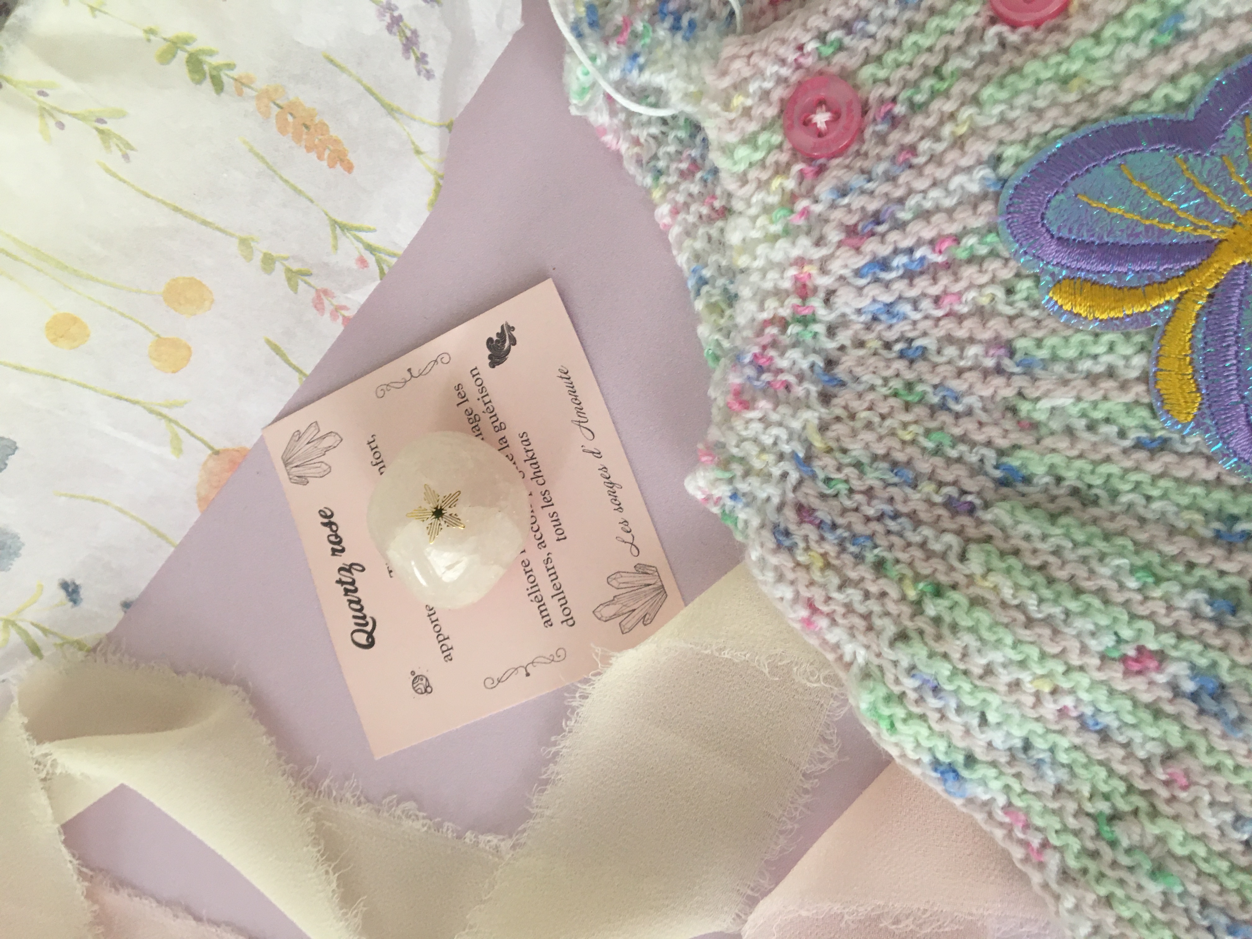 BOX FÉÉRIE : brassière “sakura” prématuré