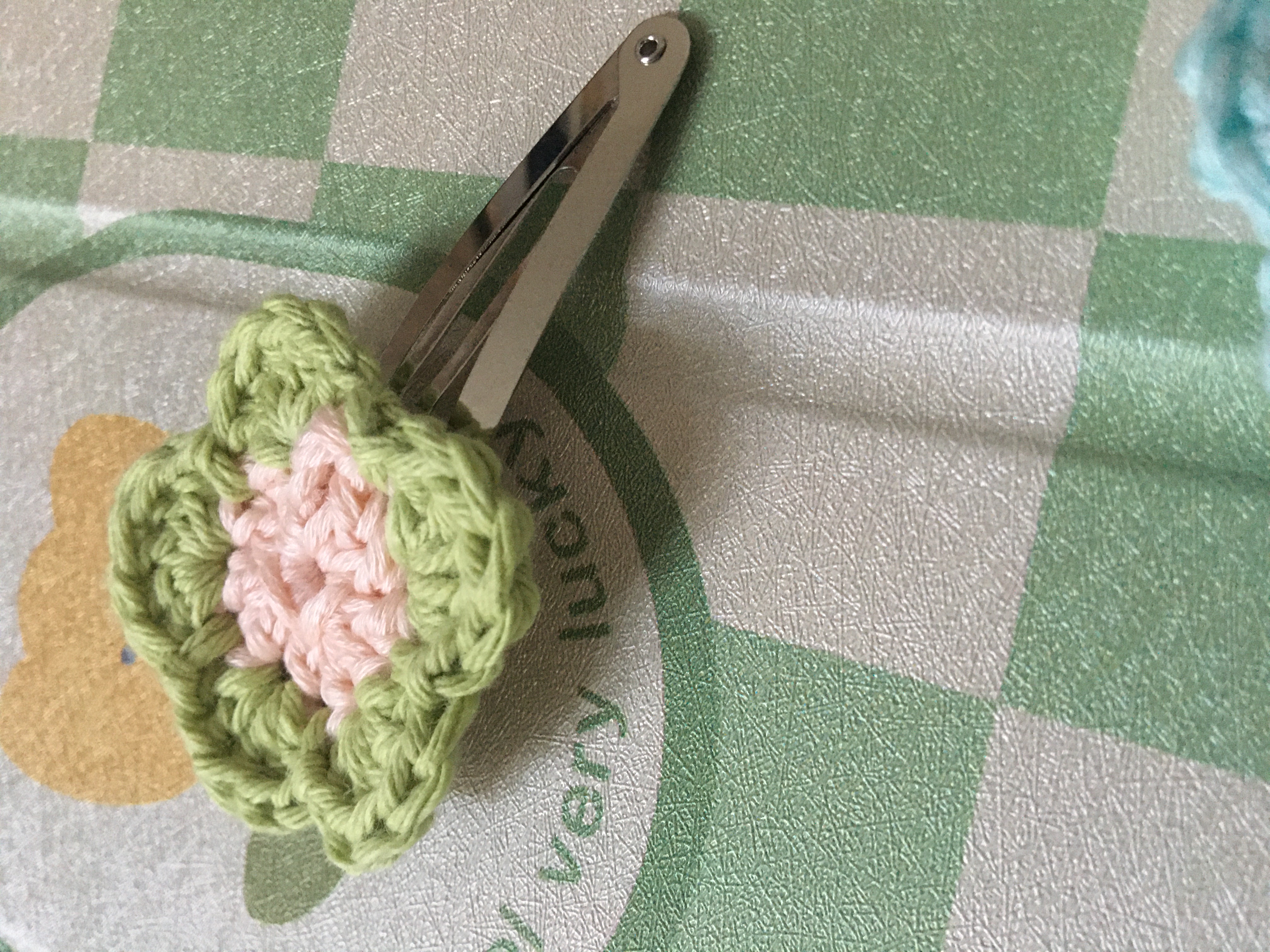 Pince à cheveux : tulipe