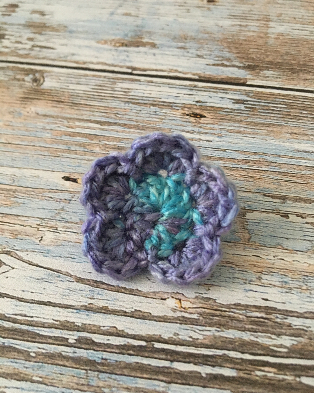 Broche fleur : Tutti-frutti n°1