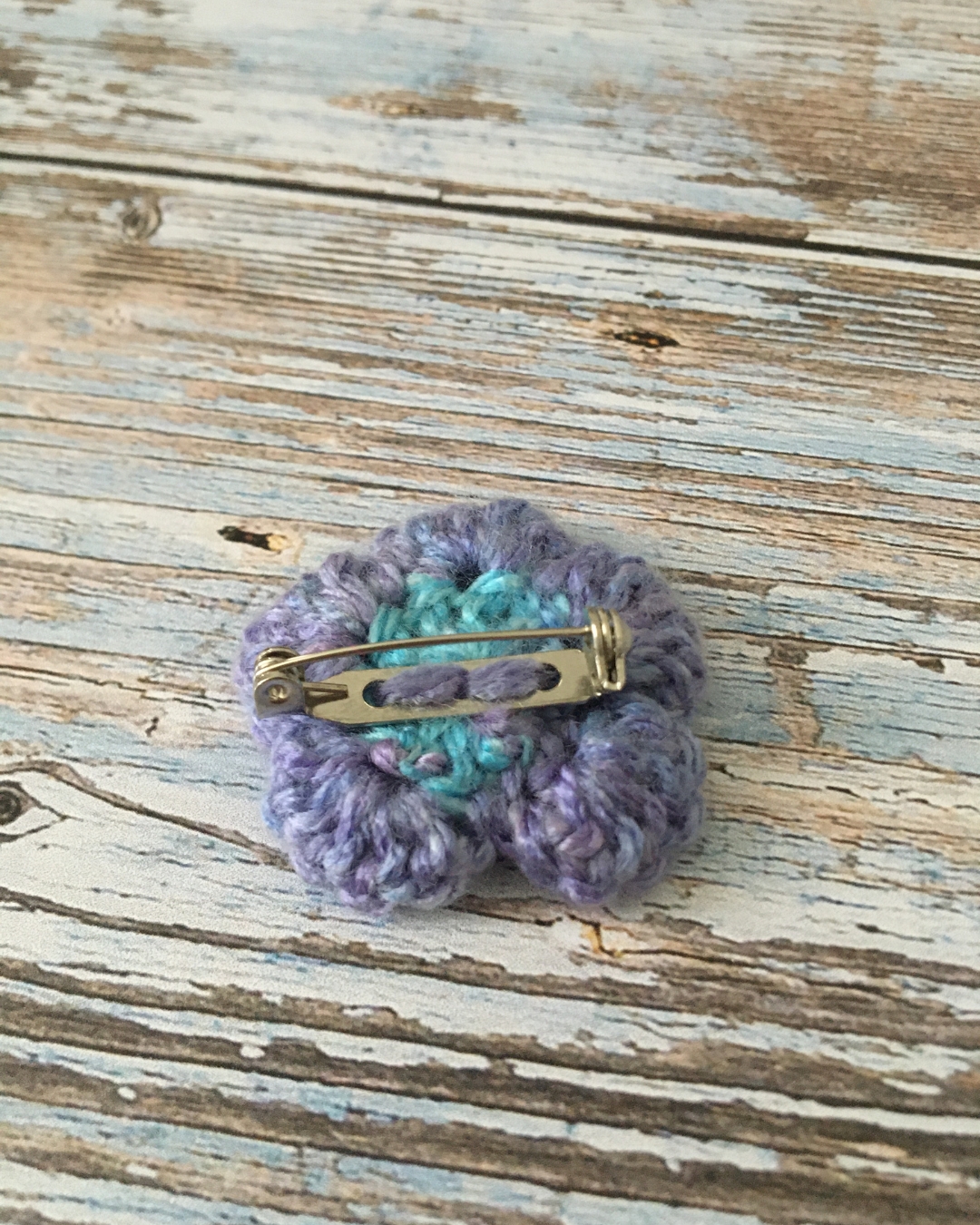 Broche fleur : Tutti-frutti n°1