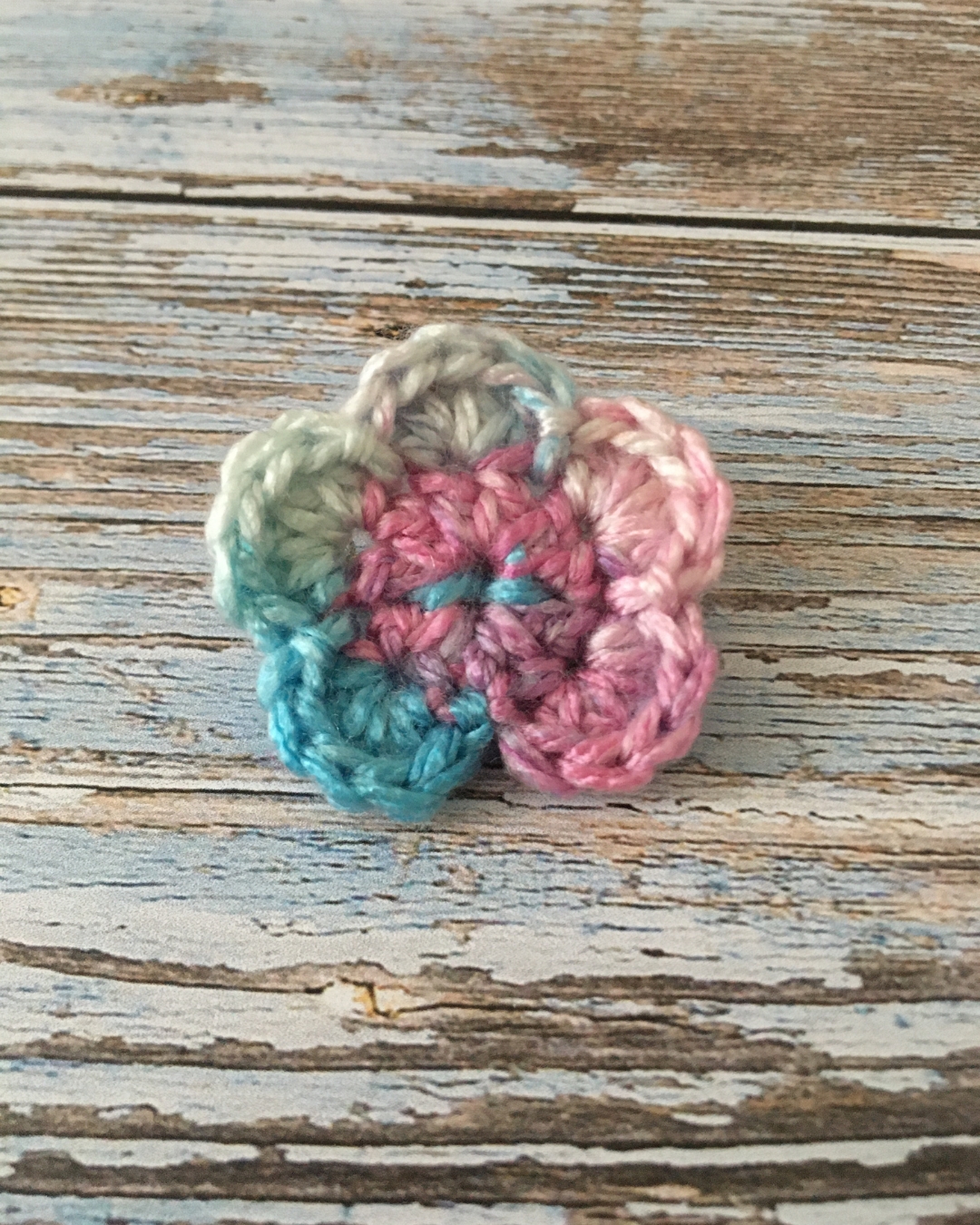 Broche fleur : Tutti-frutti n°2