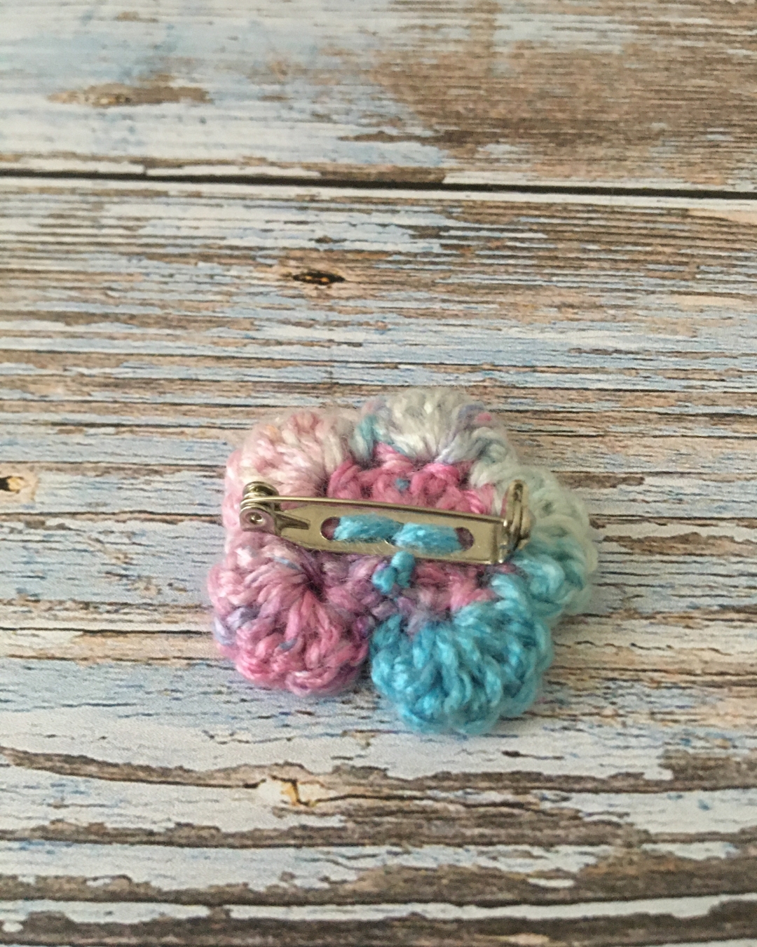 Broche fleur : Tutti-frutti n°2