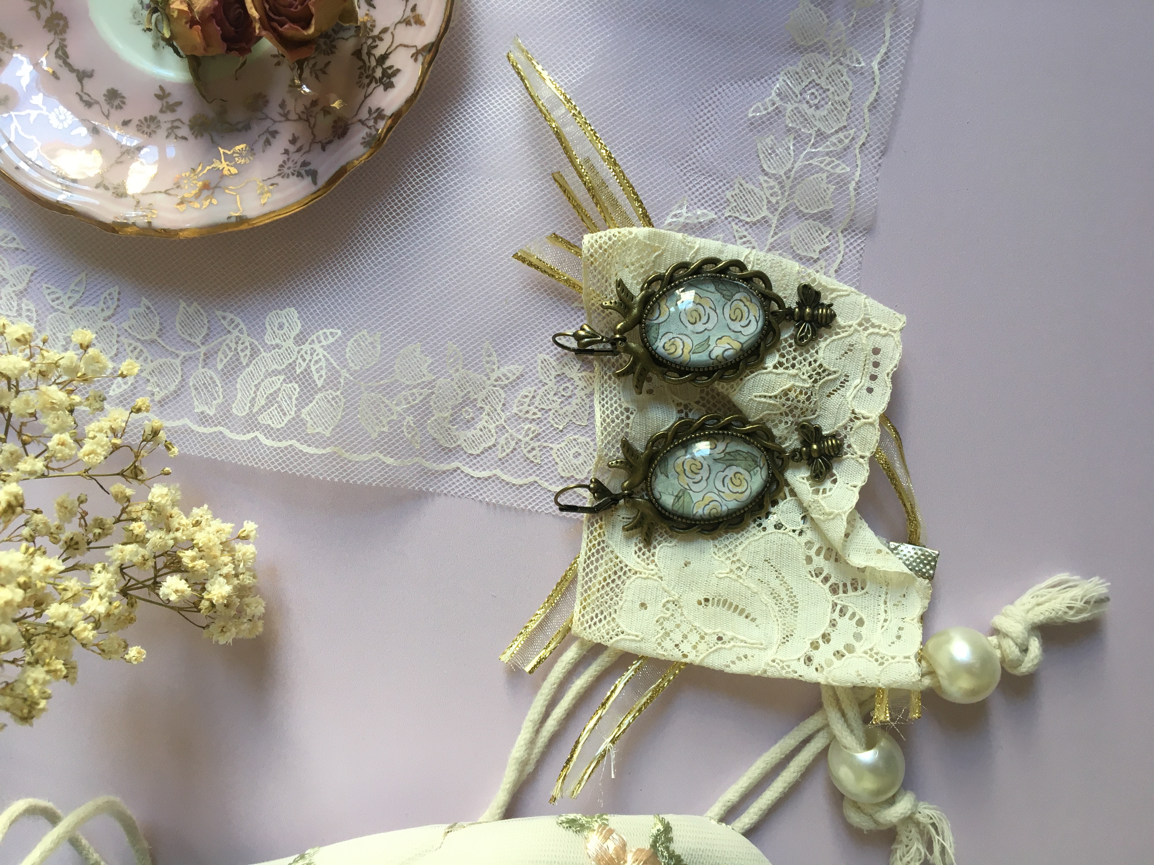 Boucles d'oreilles Diamants de la saison - FRANCESCA