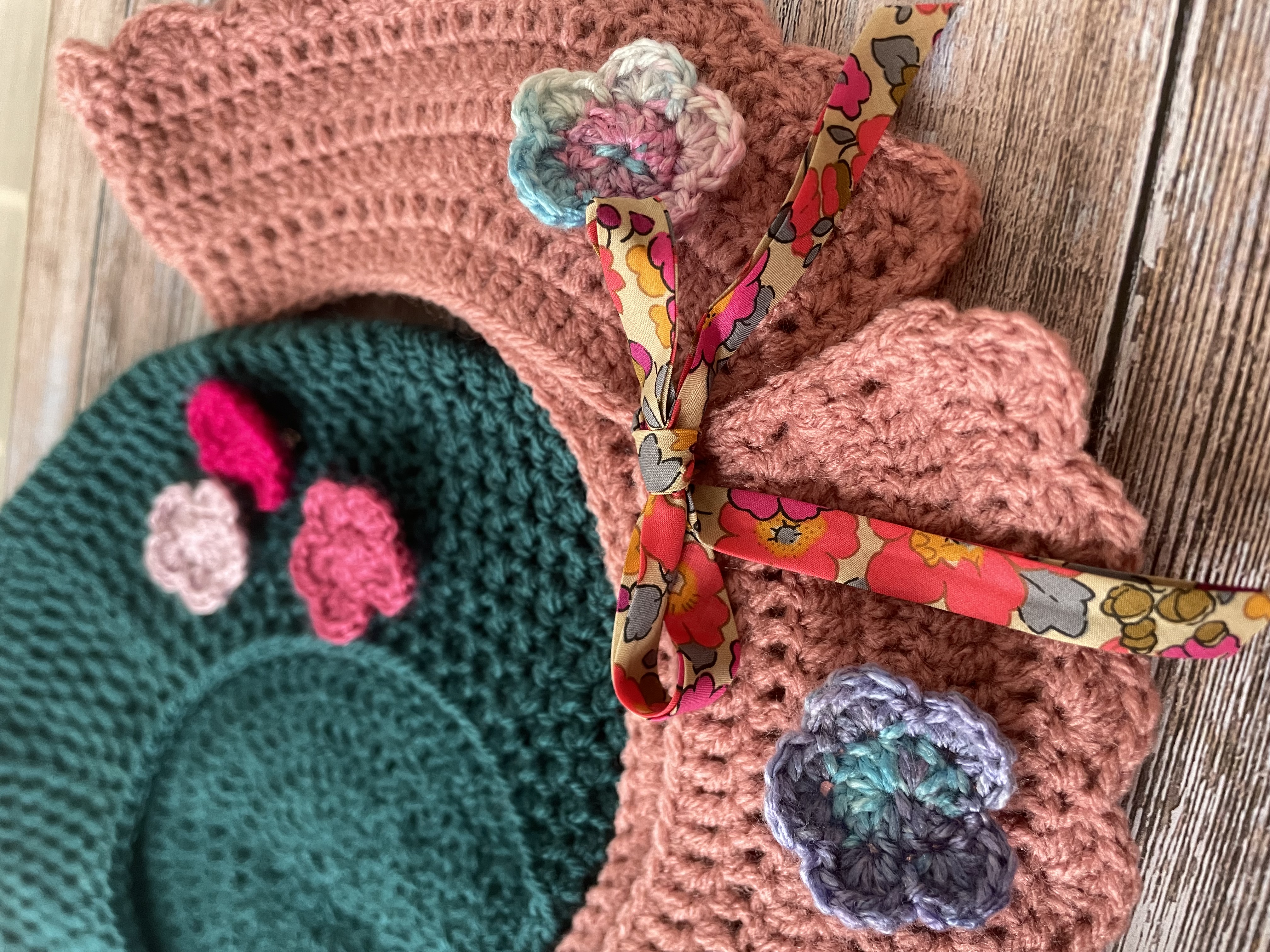 Col Cosmos - ruban Thé