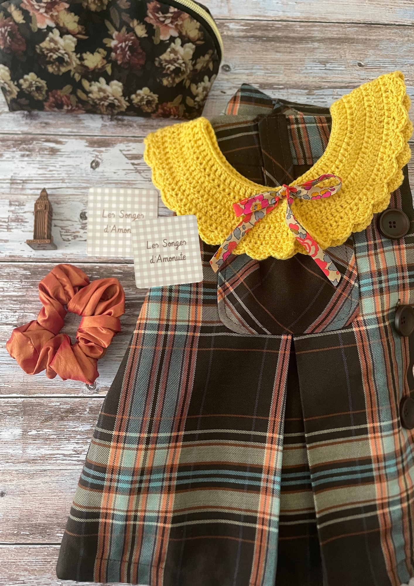 Col Flave - ruban Thé