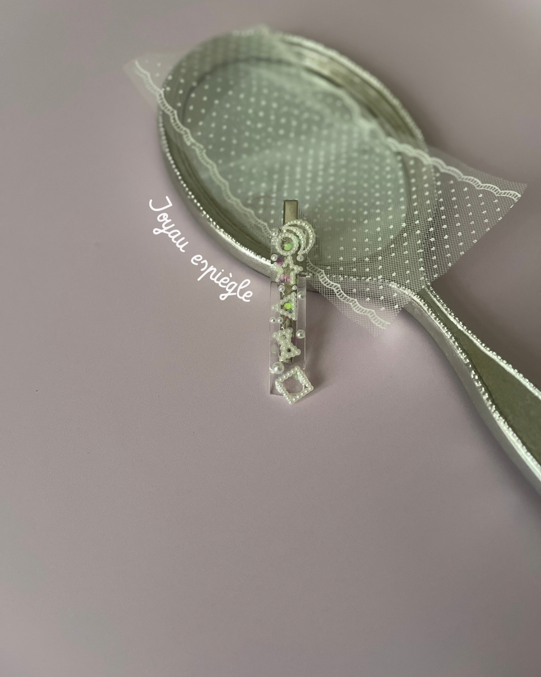 Pince à cheveux : Joyau espiègle