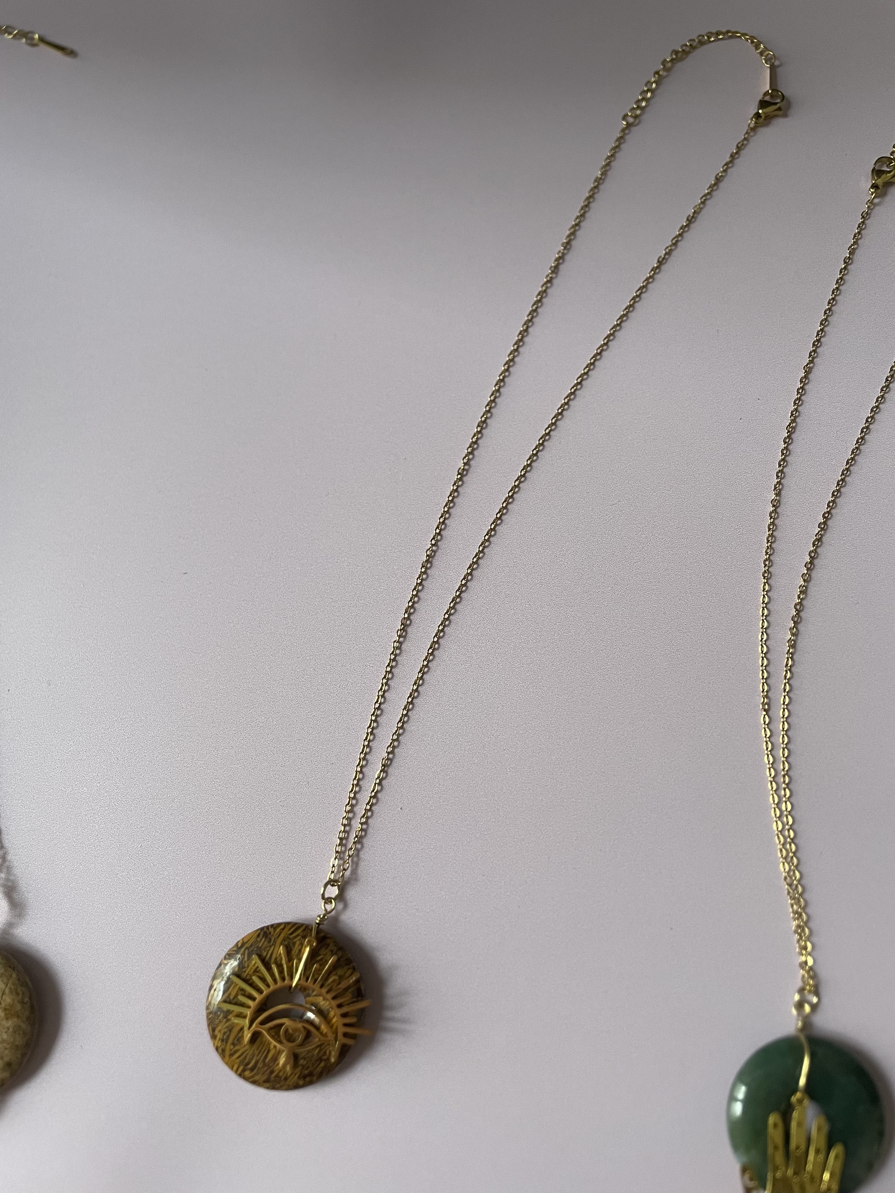 Collier MERVEILLE : jaspe mariam