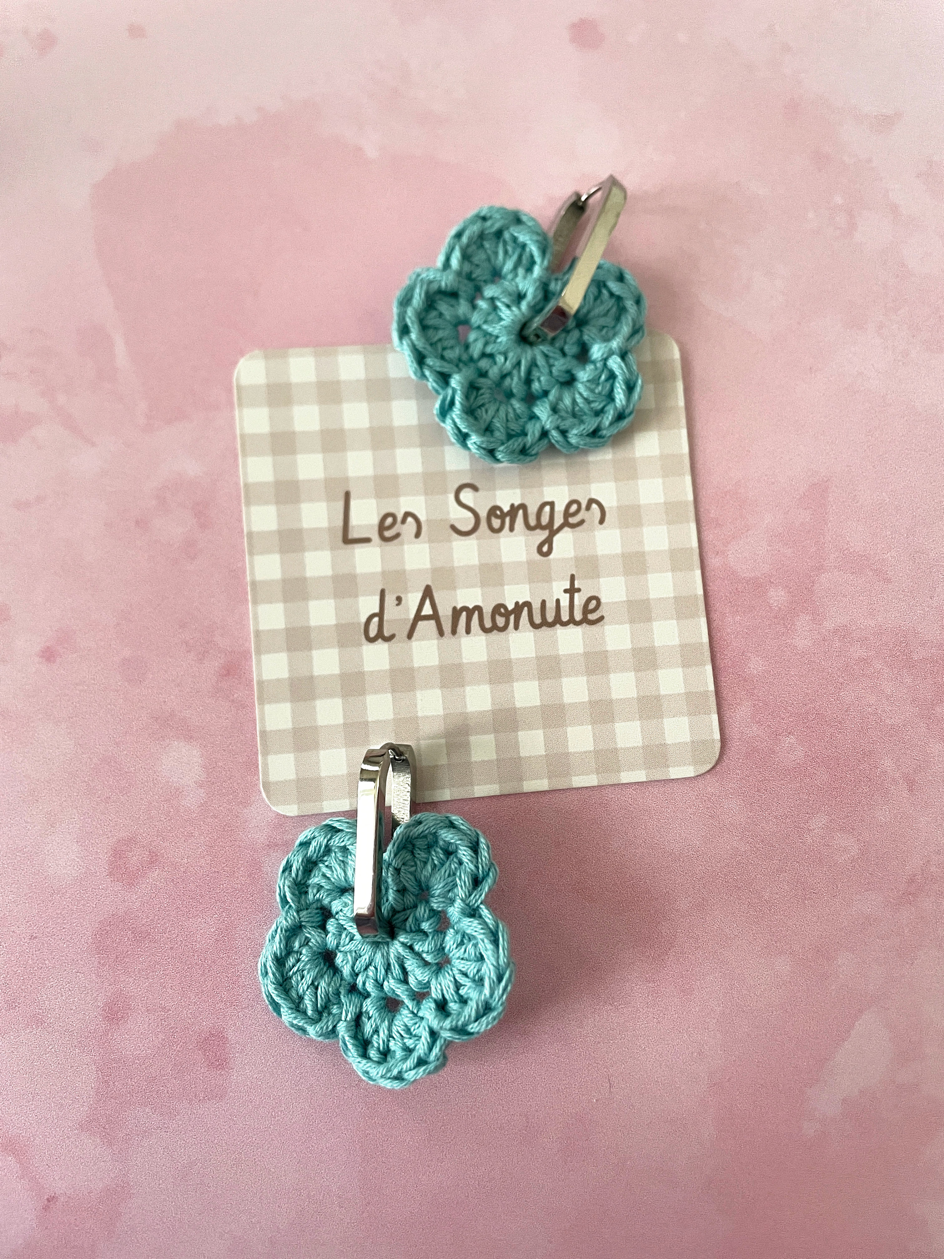 Boucles fleuries - Hortensia