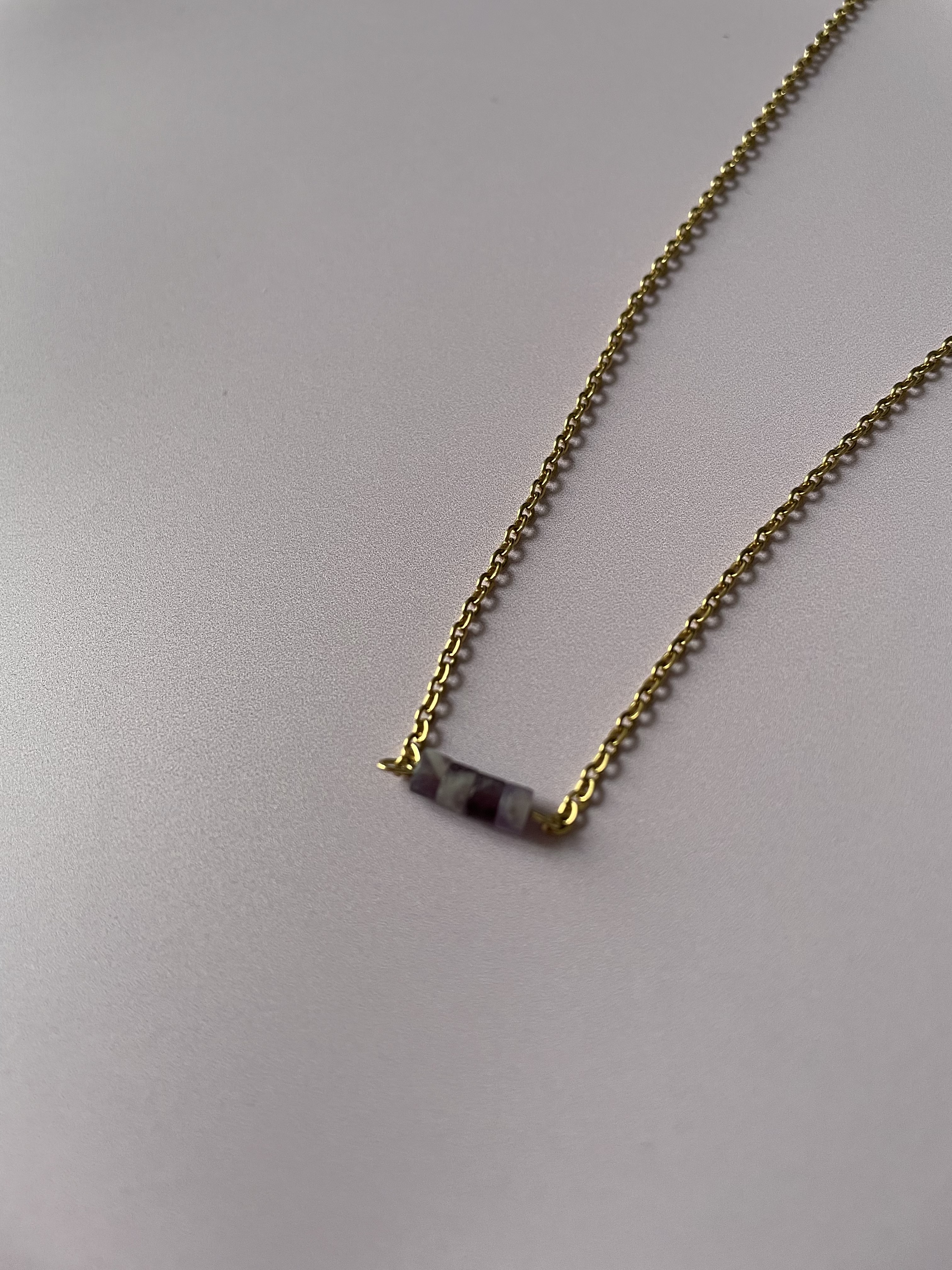 Collier RÊVE : améthyste