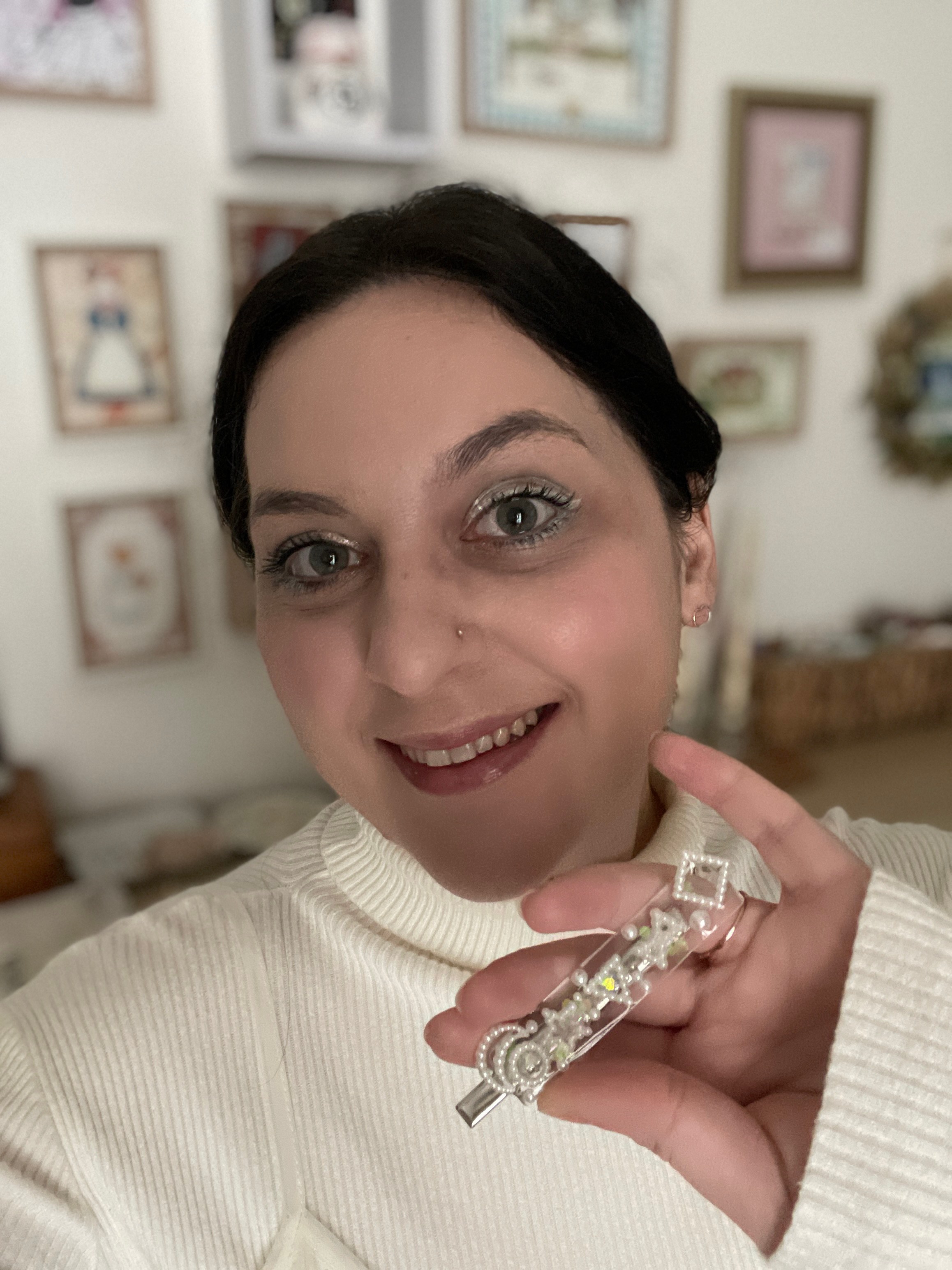 Pince à cheveux : Joyau espiègle