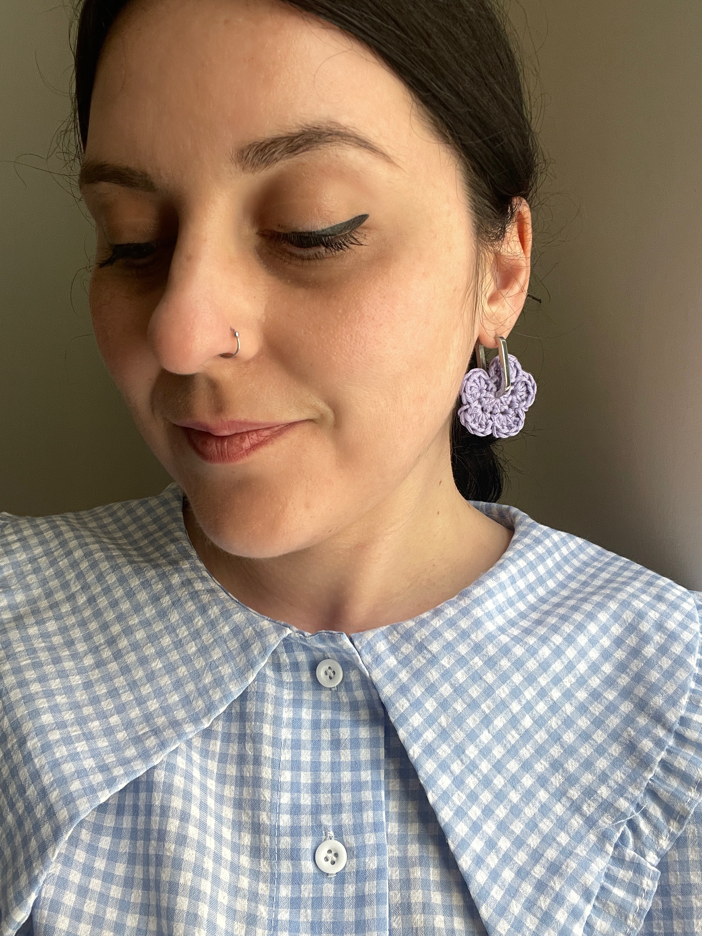 Boucles fleuries - Pivoine