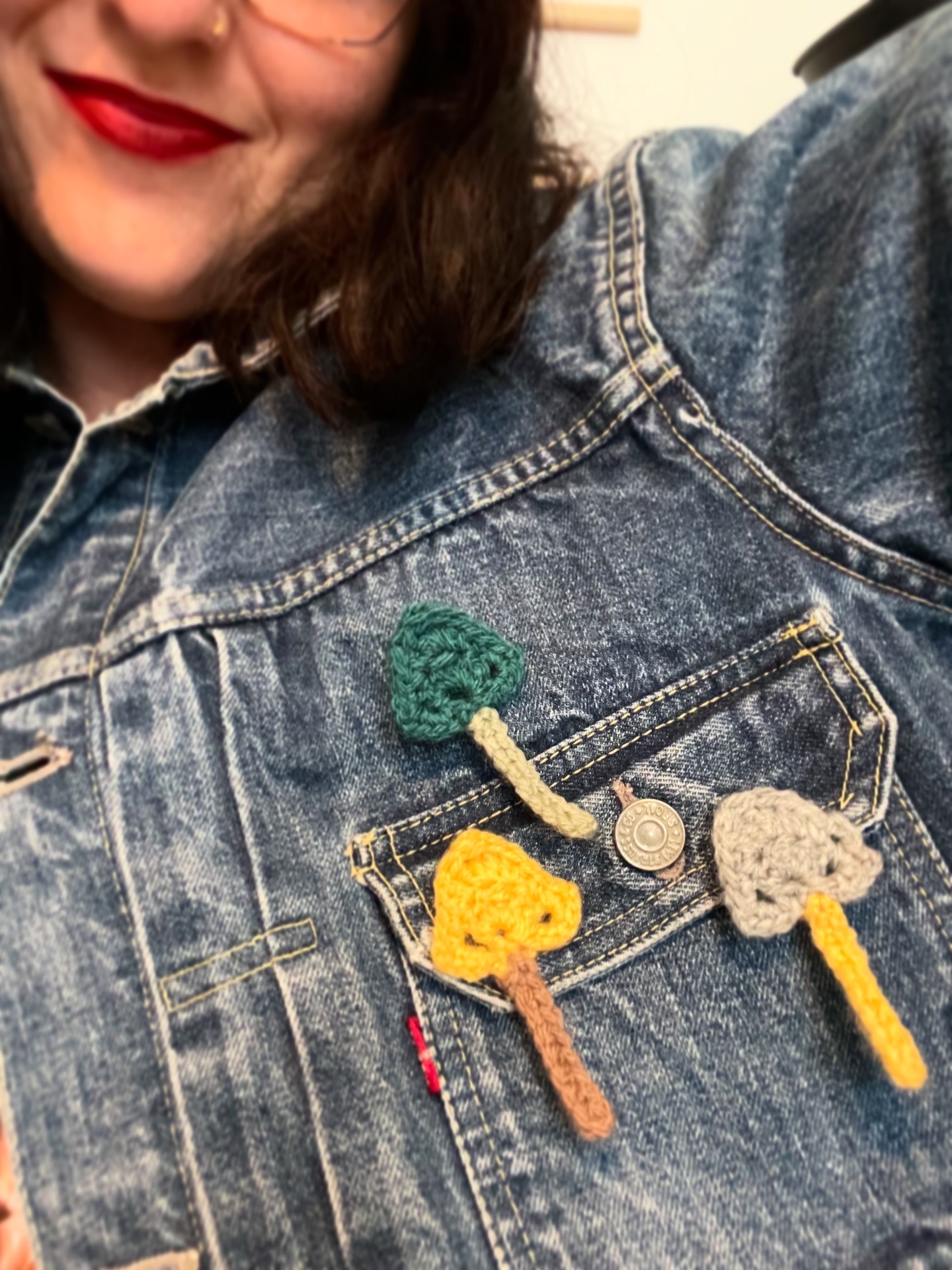 Broche Champignon