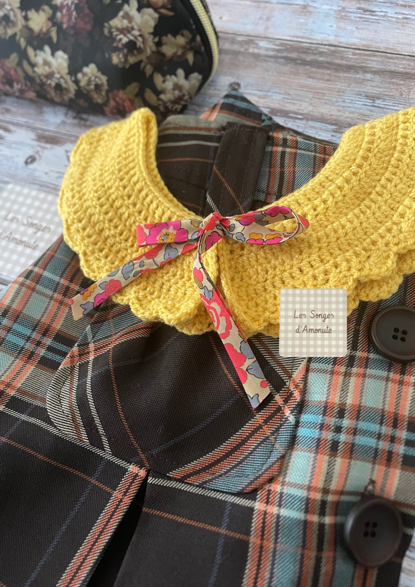 Col Flave - ruban Thé