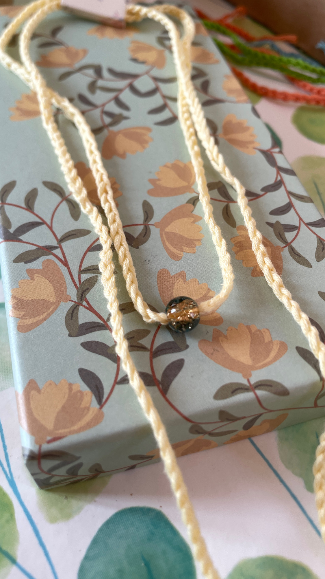 Collier choker Bergamote