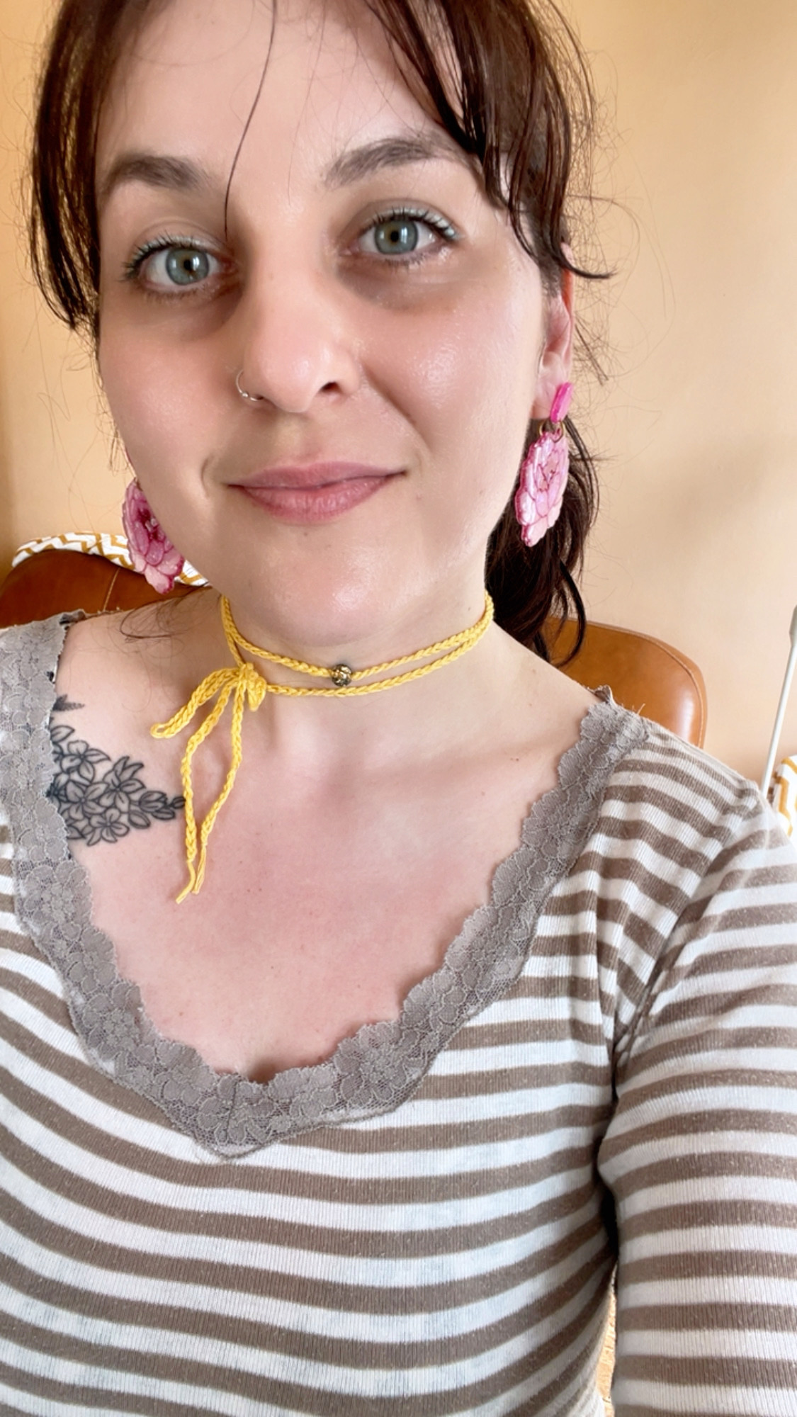 Collier choker Miel