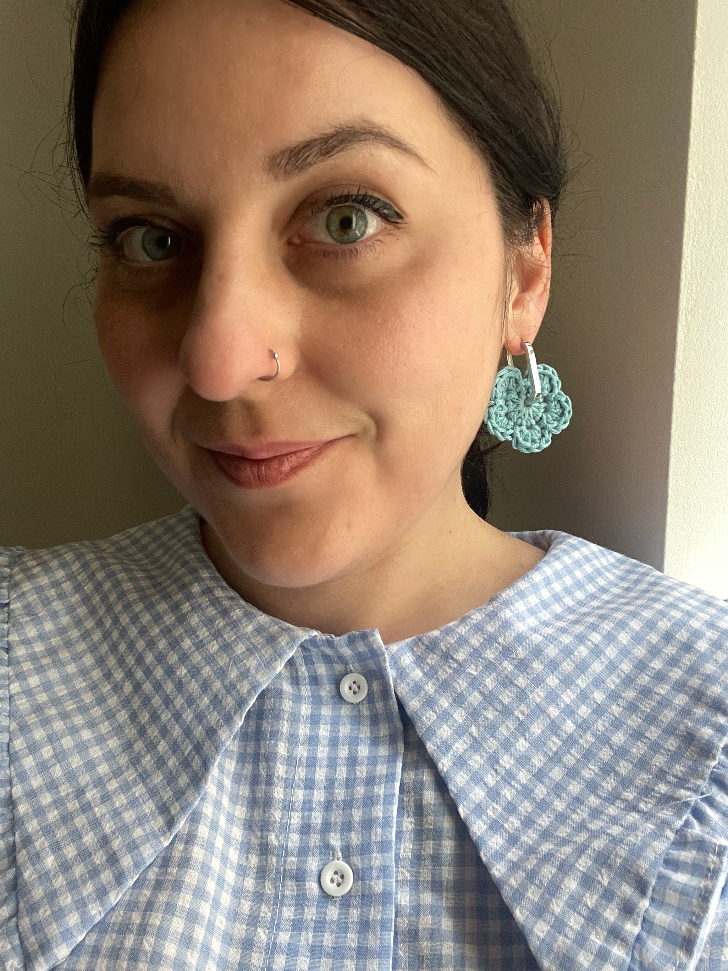 Boucles fleuries - Hortensia