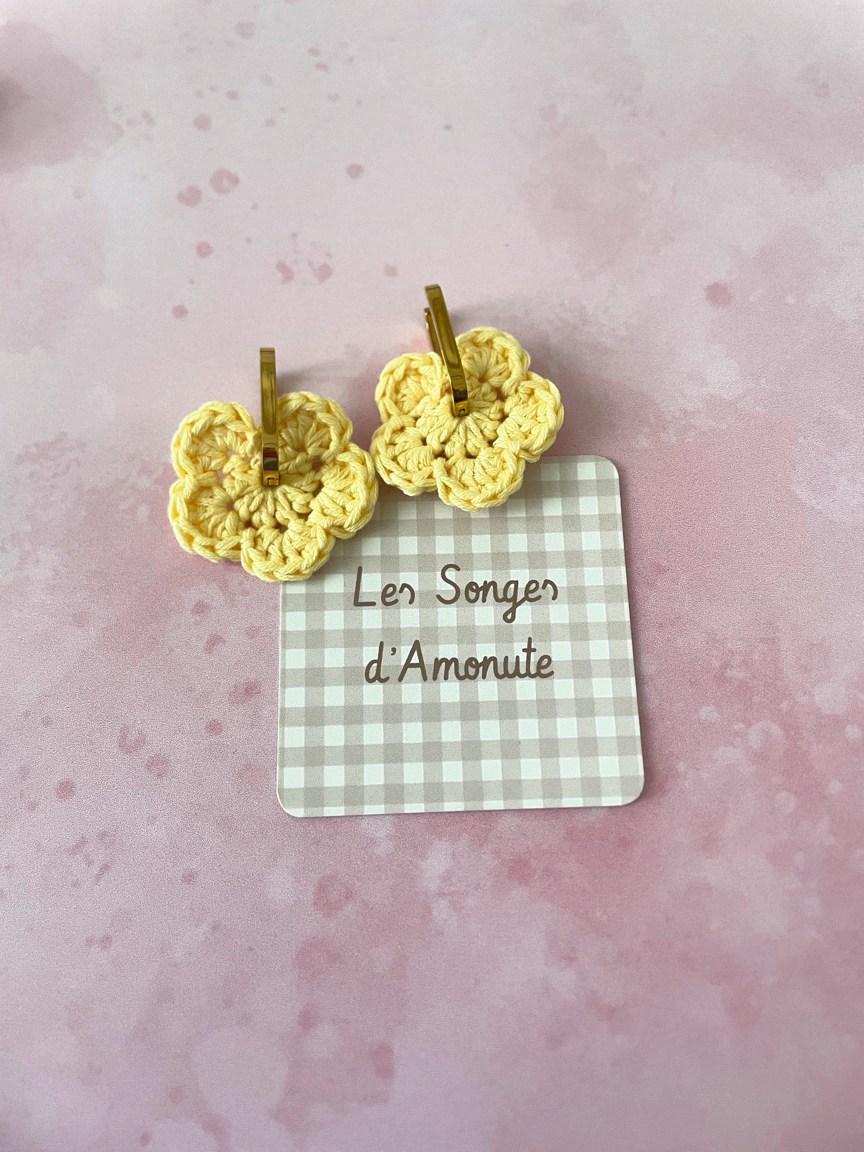 Boucles fleuries - Forsythia