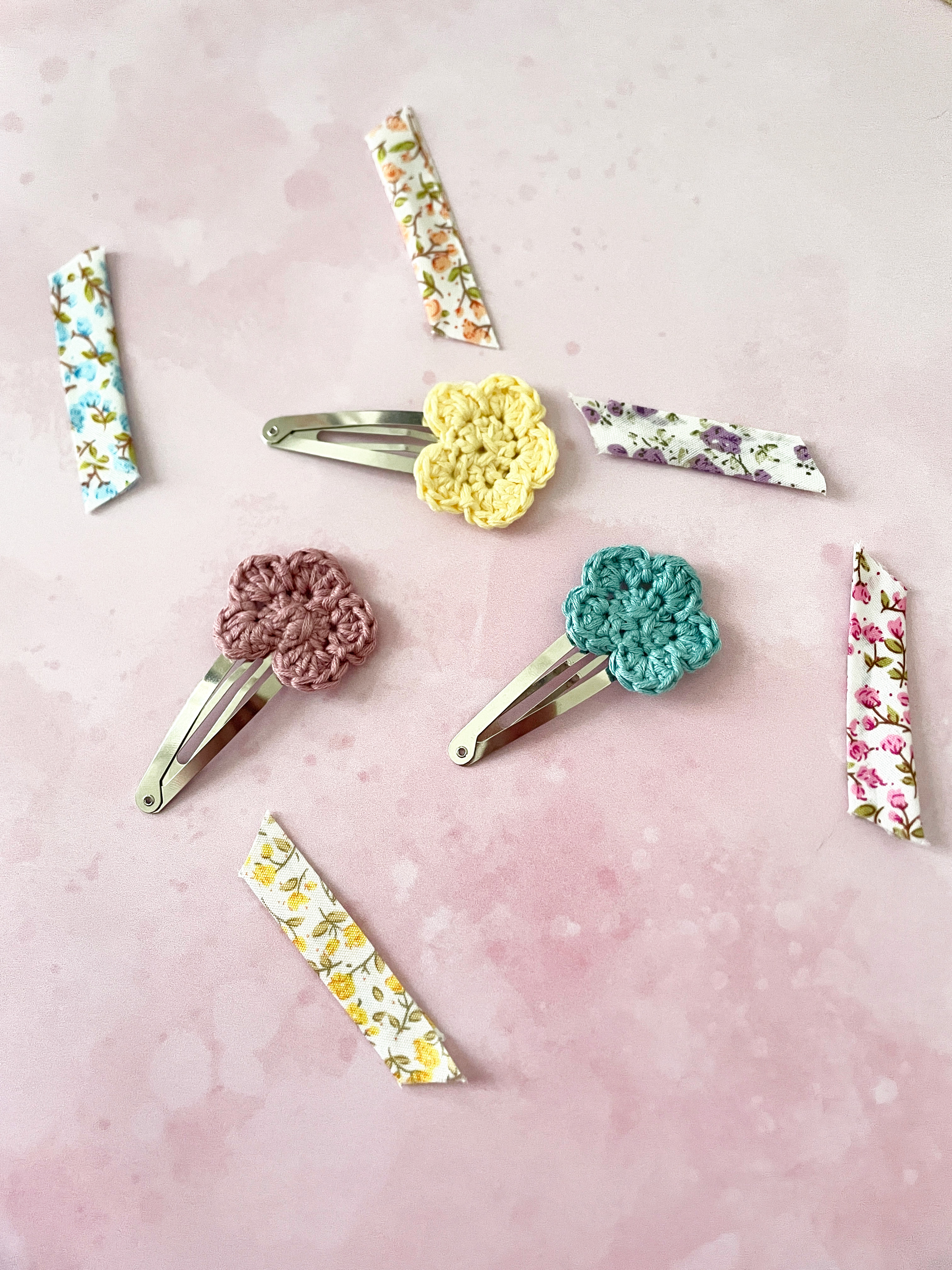 Pince à cheveux "fleur"