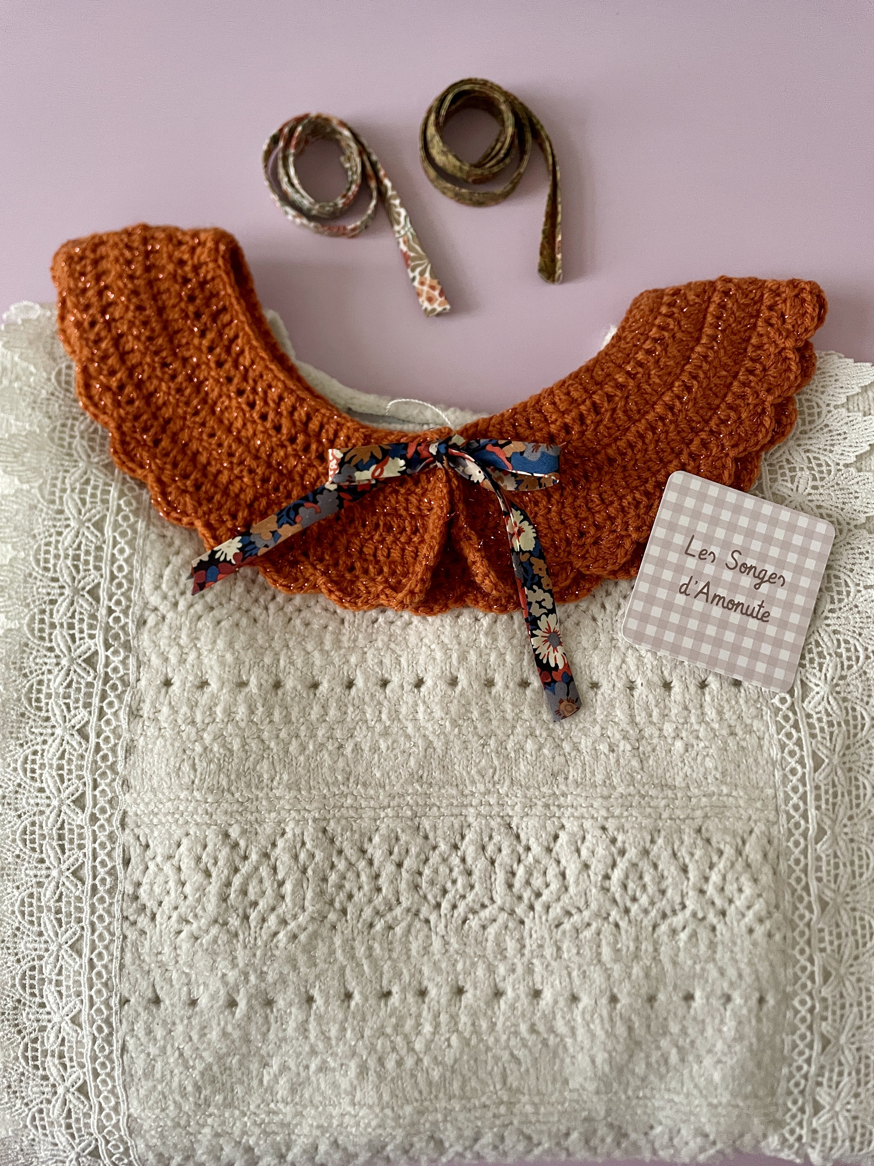 Col pailleté Fruit confit