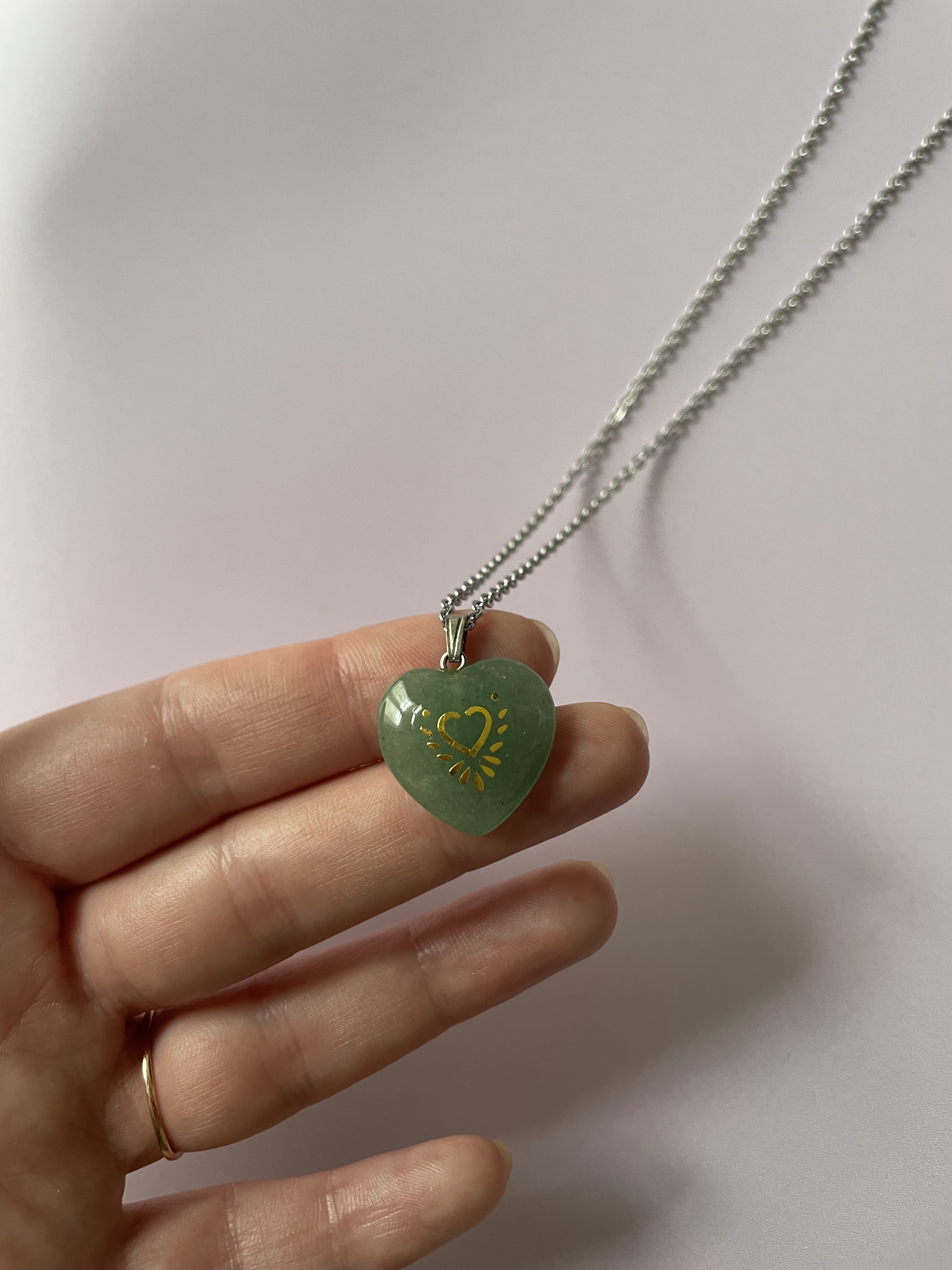 Collier COEUR : aventure verte