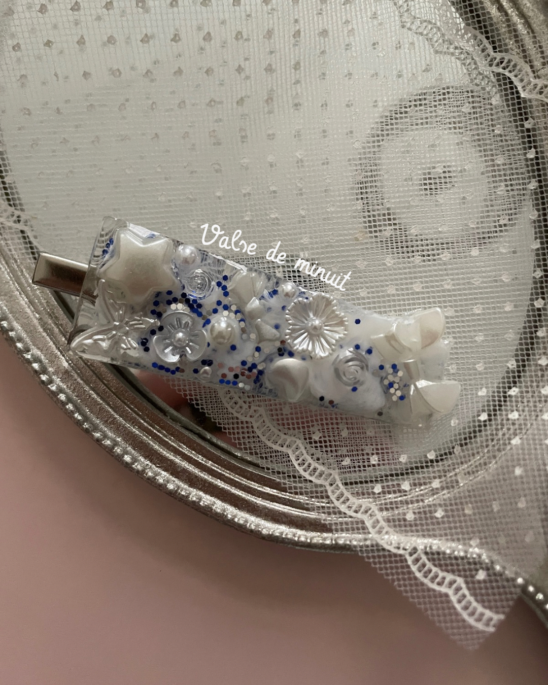 Pince à cheveux : Valse de minuit