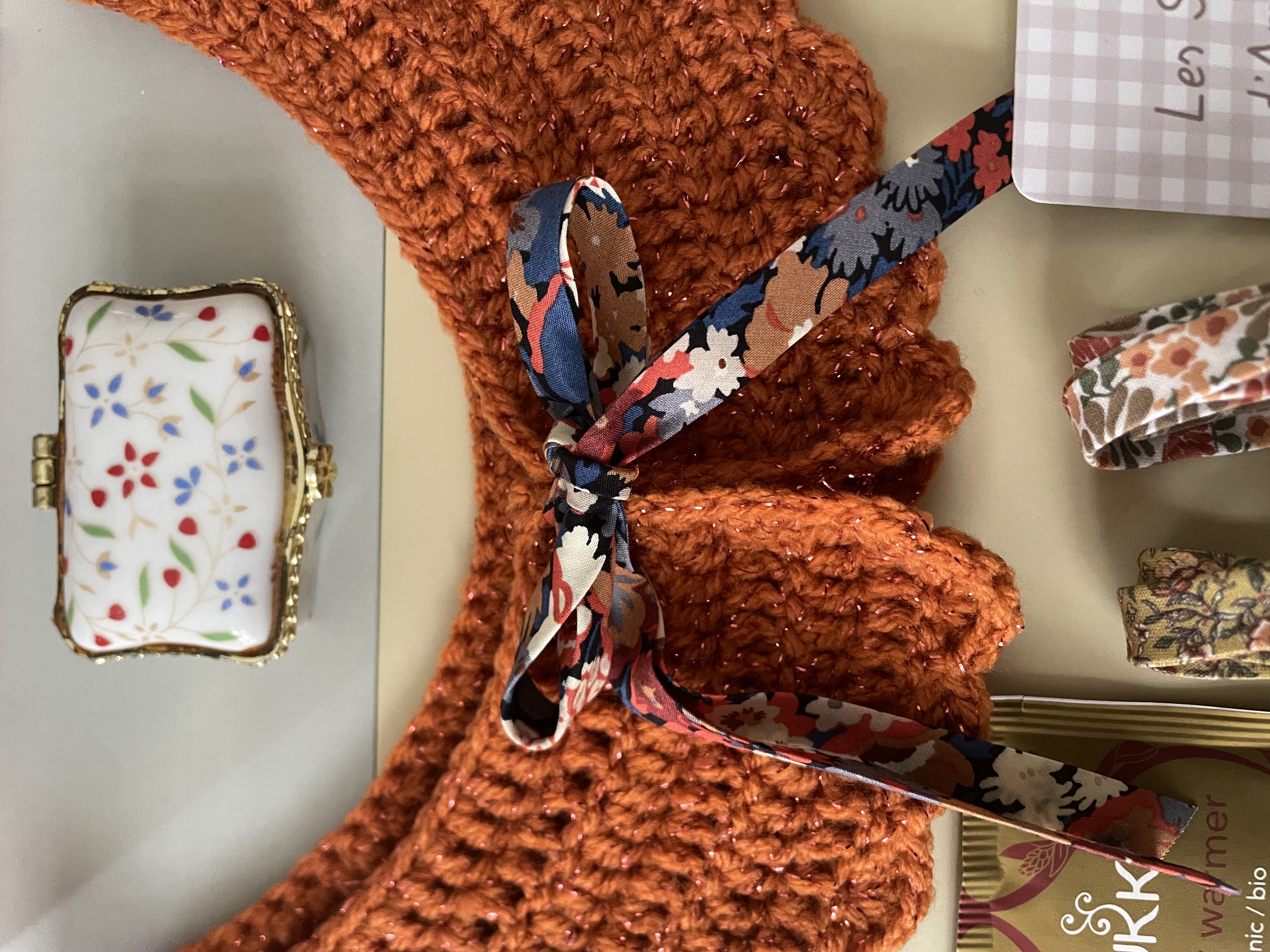 Col pailleté Fruit confit